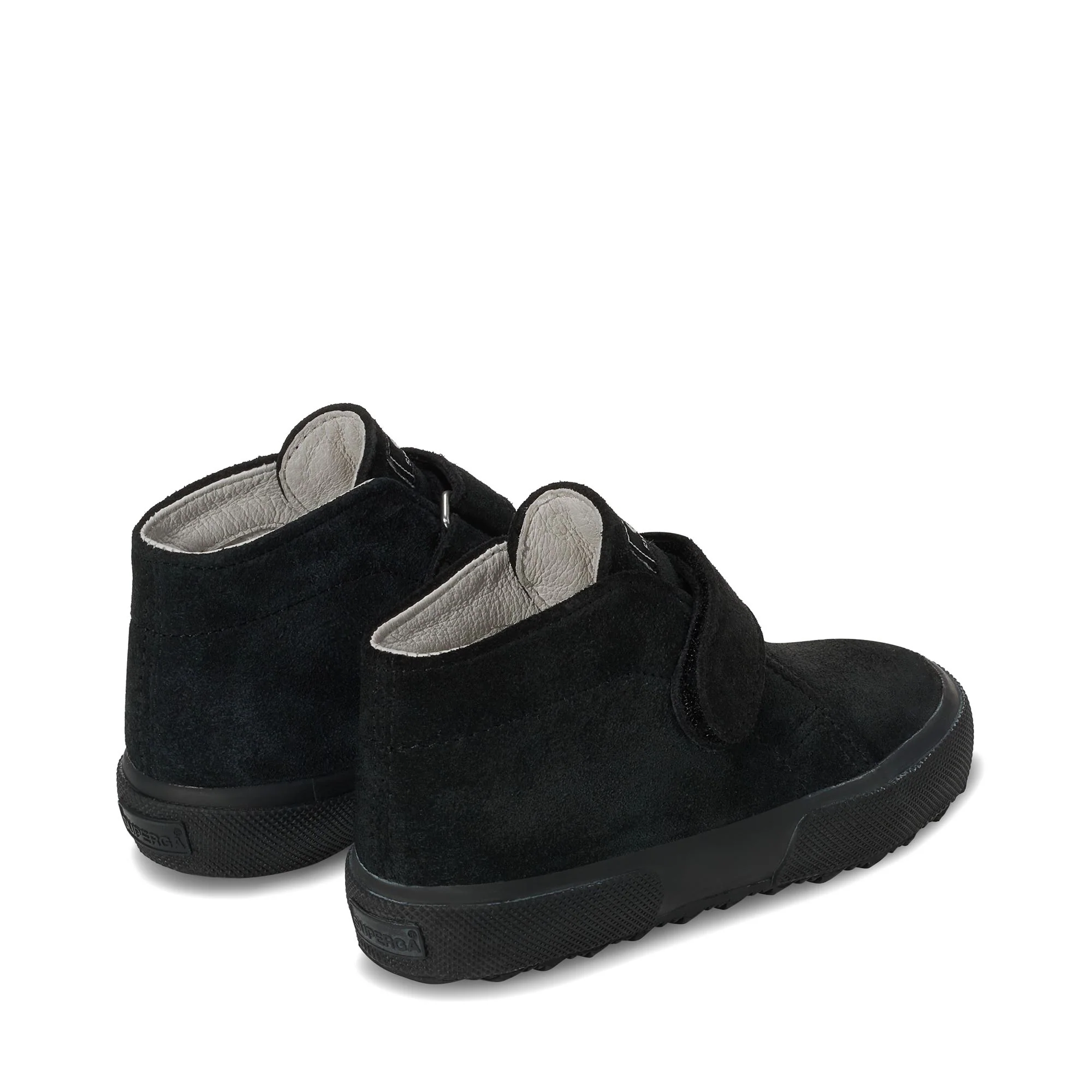 2173 KIDS STRAP SUEDE - Ankle Boots - Strap - Boy - Full Black-Black - Image 3