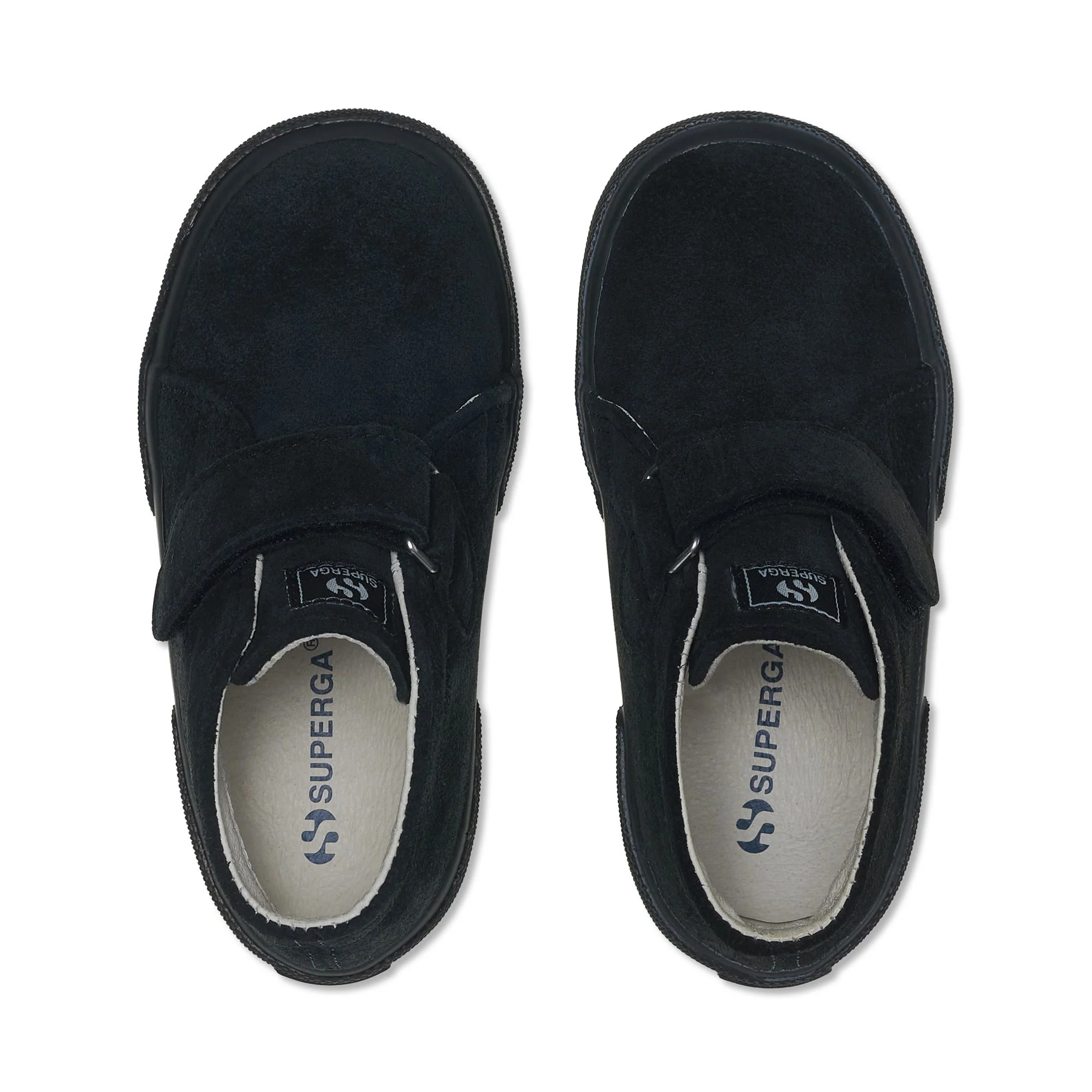 2173 KIDS STRAP SUEDE - Ankle Boots - Strap - Boy - Full Black-Black - Image 4
