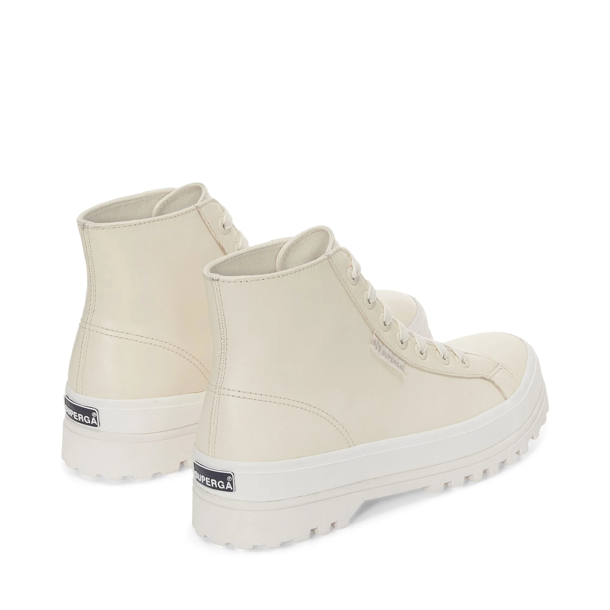 2341 ALPINA NAPPA - Ankle Boots - Laced - Unisex - Beige Natural Total-Matte-F Avorio - Image 3