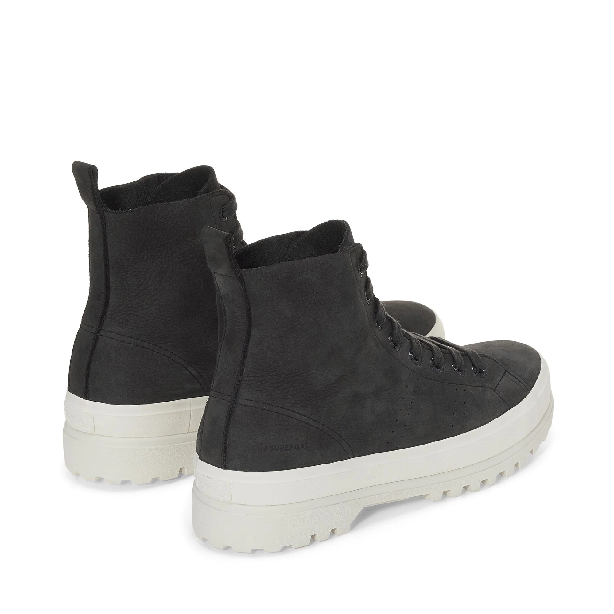 2644 NUBUCK LEATHER - Ankle Boots - Laced - Unisex - Black Bristol-FAvorio - Image 3