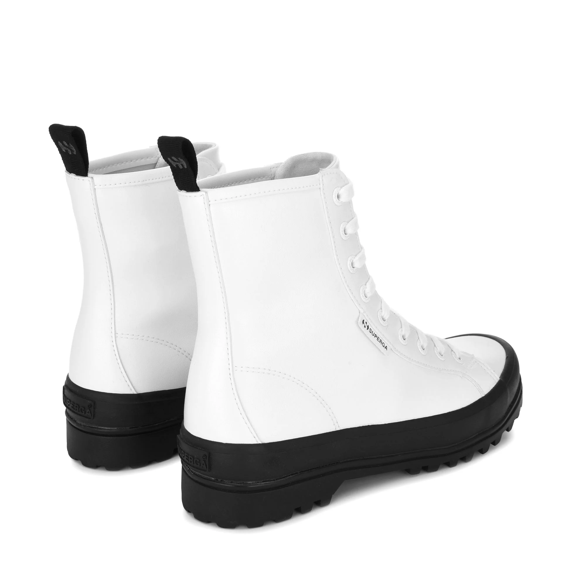 2643 ALPINA VEGAN MATERIAL - Ankle Boots - Laced - Woman - White - Image 3