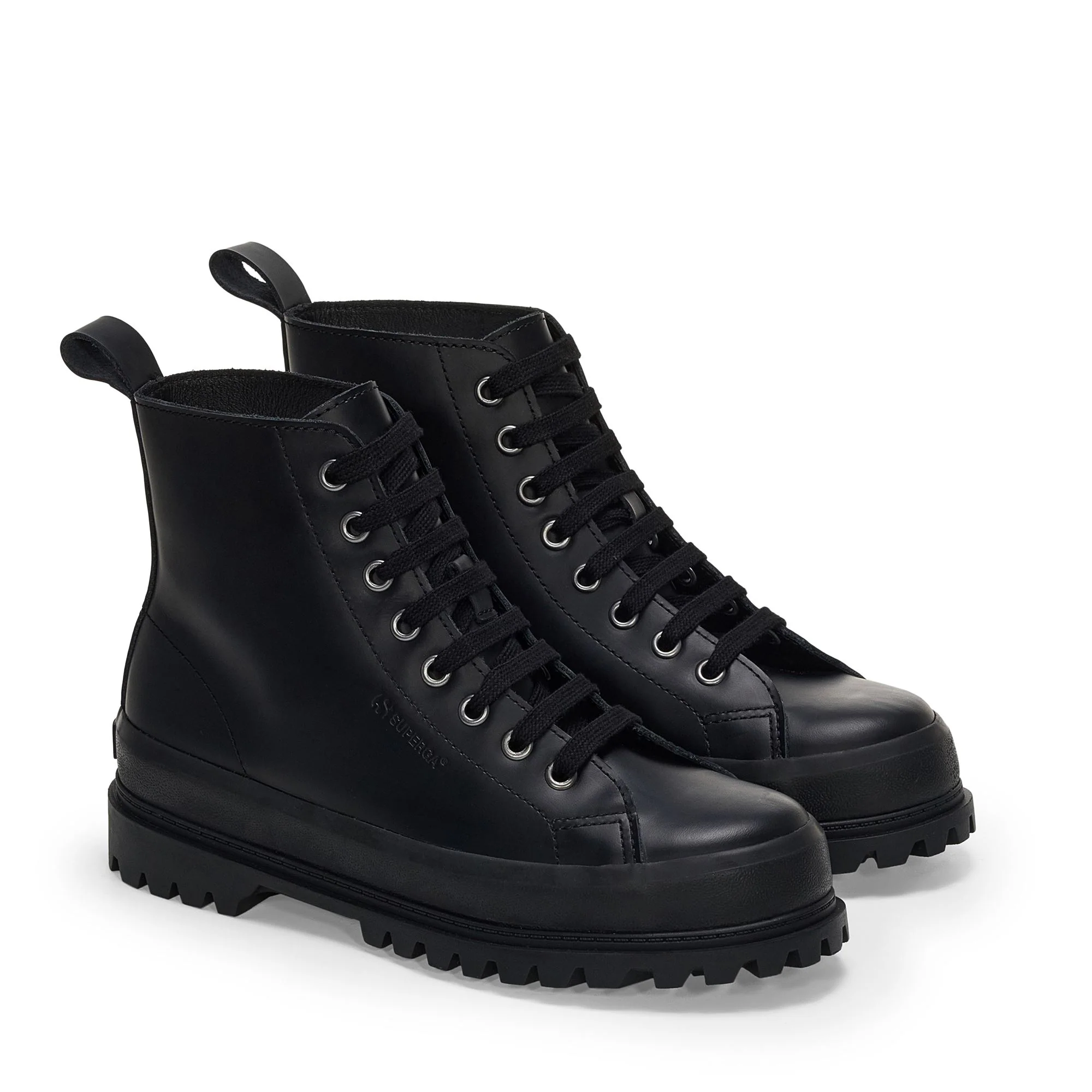 2644 ALPINA BOX LEATHER - Ankle Boots - Laced - Woman - Black - Image 2