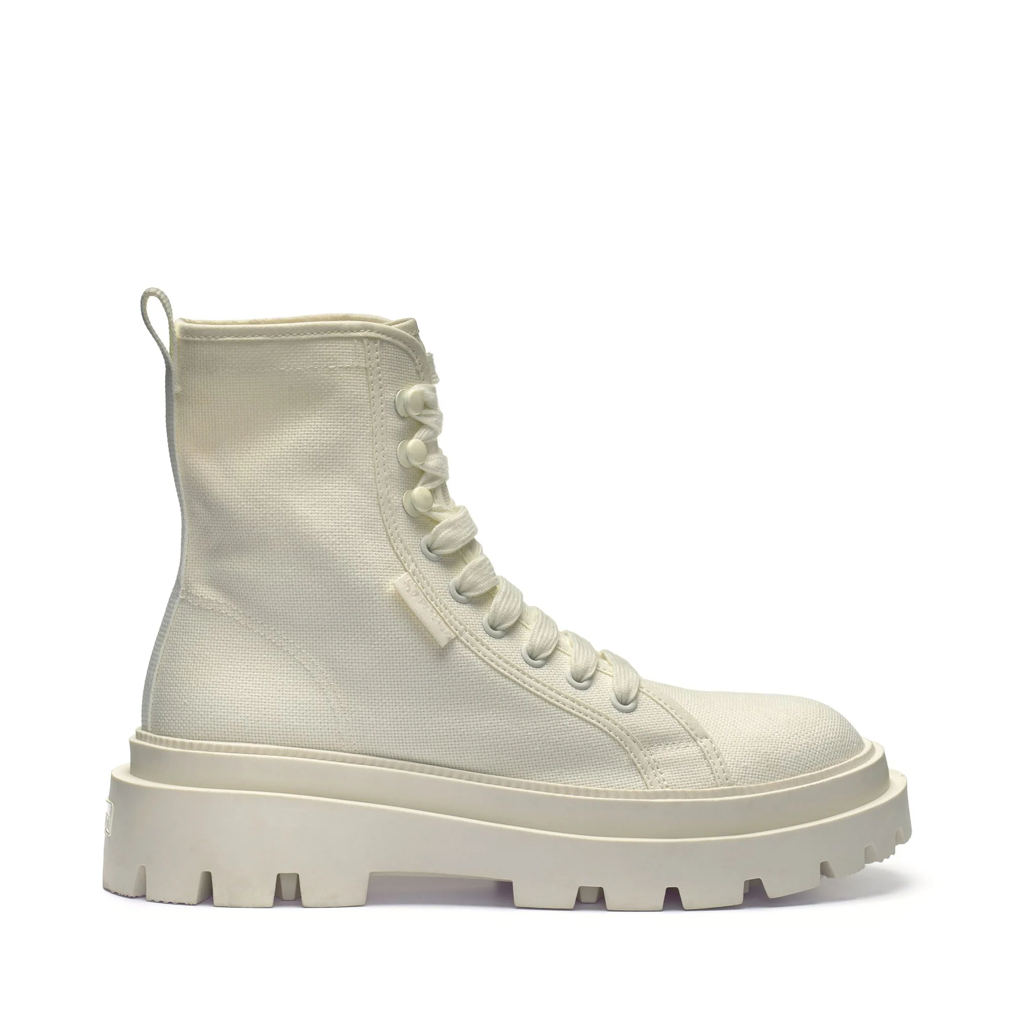 3051 ALPINA APEX HIGH - Ankle Boots - Laced - Woman - Total Beige Natural