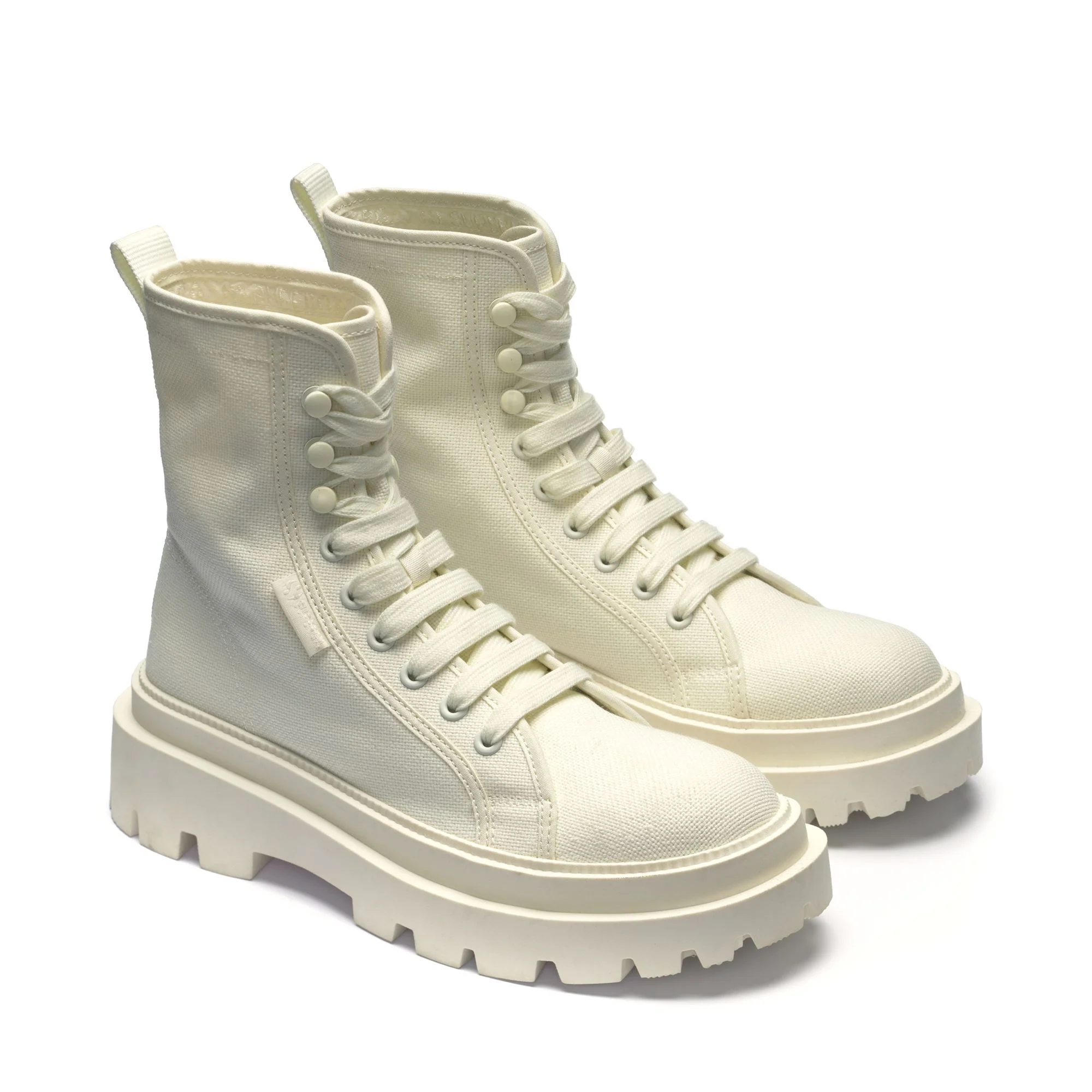 3051 ALPINA APEX HIGH - Ankle Boots - Laced - Woman - Total Beige Natural - Image 2