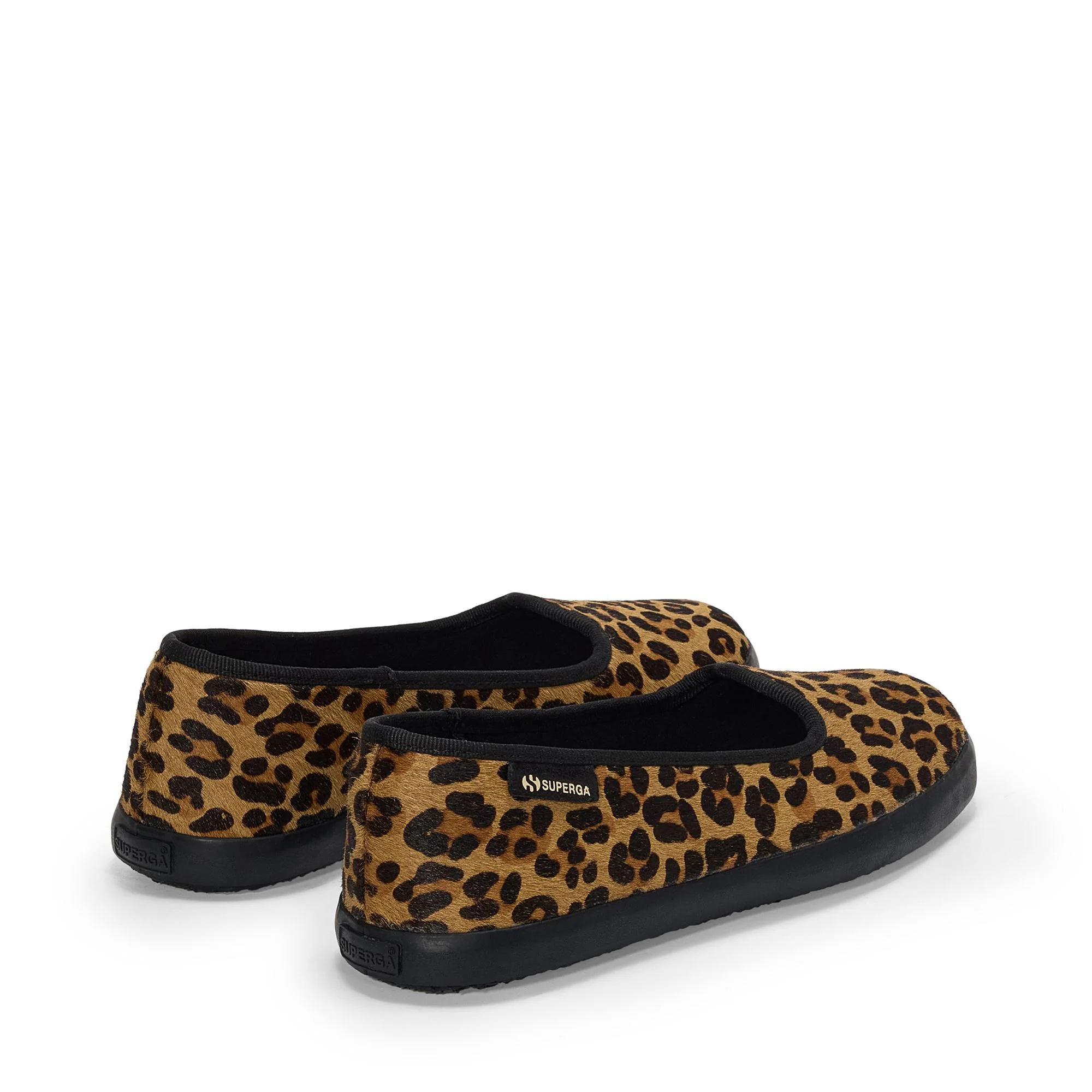 2441 BALLERINA CALFHAIR - Ballerine - Ballerina - Woman - Leopard print-Black - Image 3