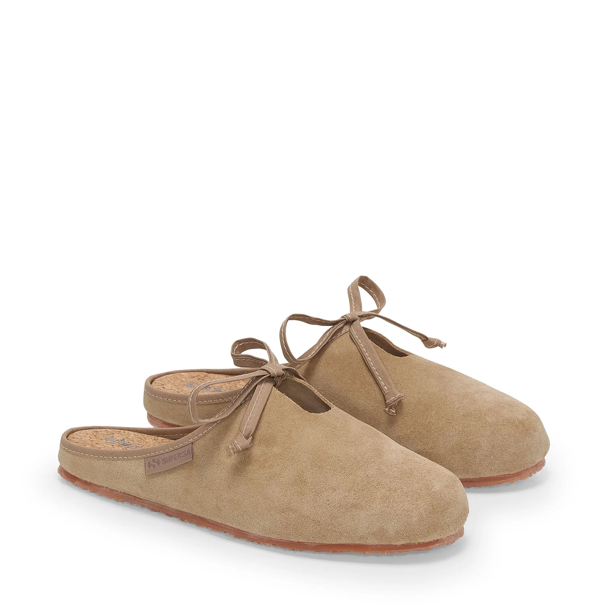 2445 BALLERINA MULE SUEDE - Ballerine - Ballerina - Woman - Beige Fog - Image 2