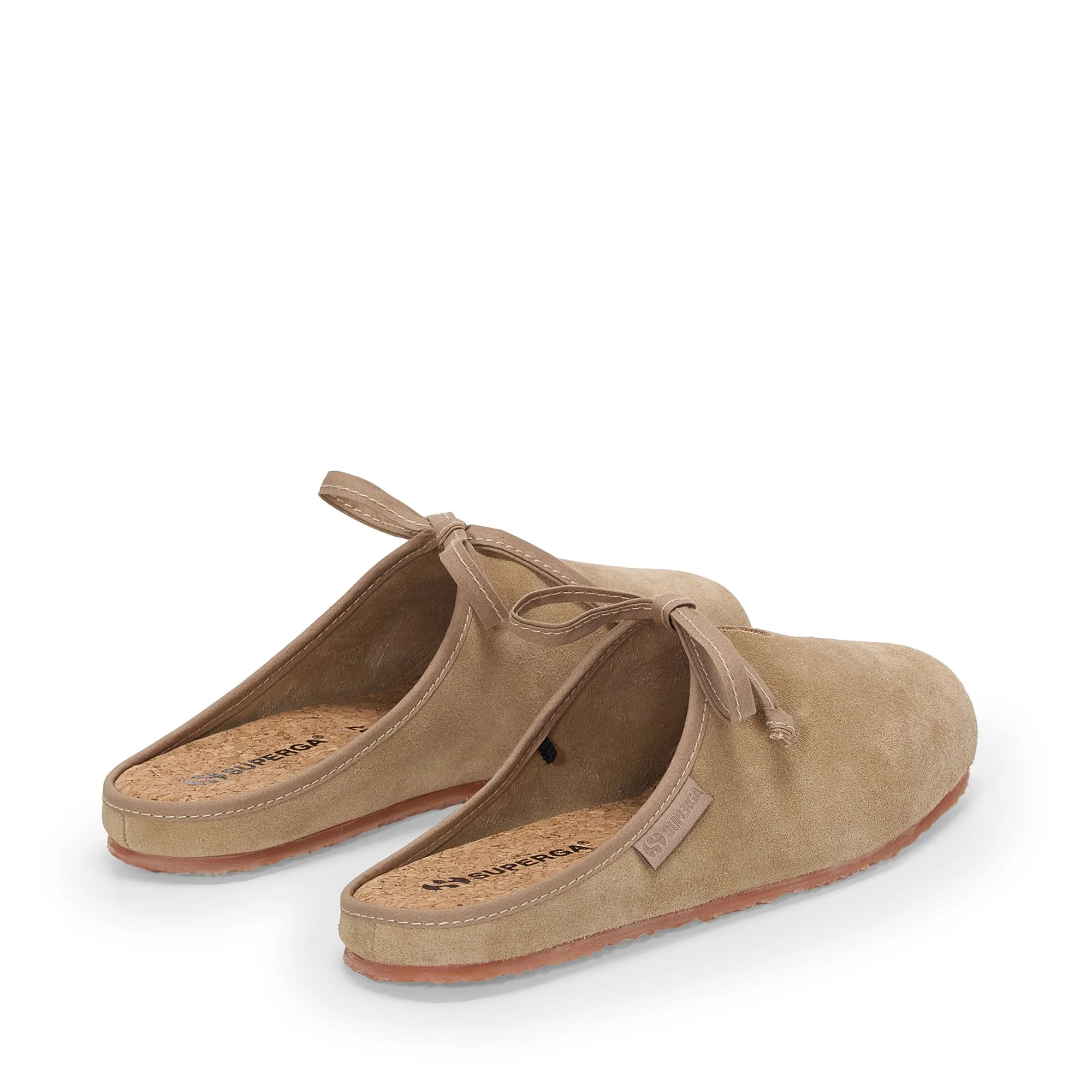 2445 BALLERINA MULE SUEDE - Ballerine - Ballerina - Woman - Beige Fog - Image 3