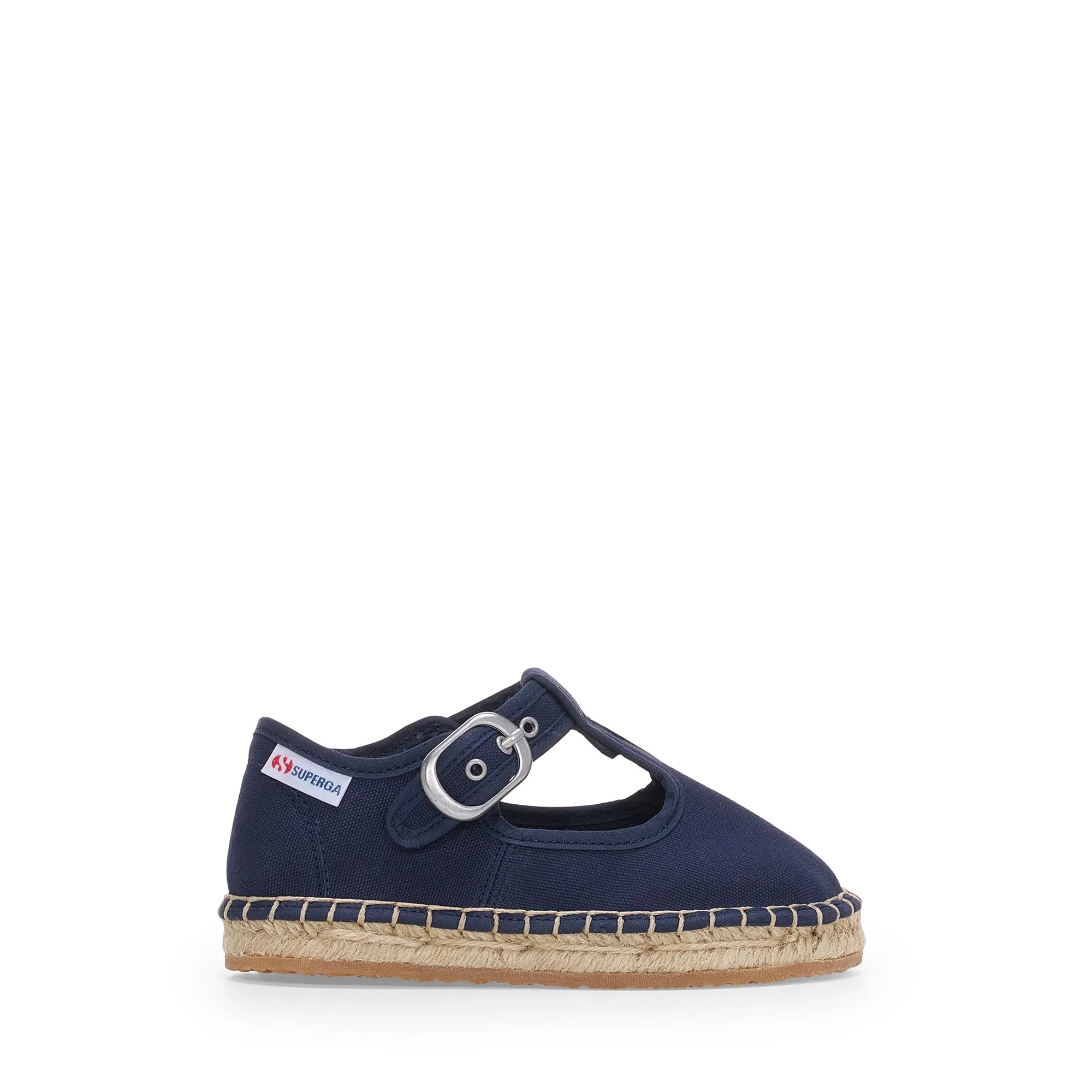 3010 MARY JANE KIDS ESPADRILLAS - Espadrilles - Low Heel - Girl - Blue Navy-Natural