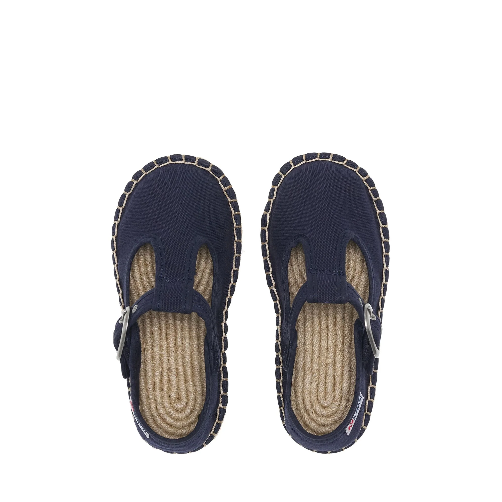 3010 MARY JANE KIDS ESPADRILLAS - Espadrilles - Low Heel - Girl - Blue Navy-Natural - Image 4