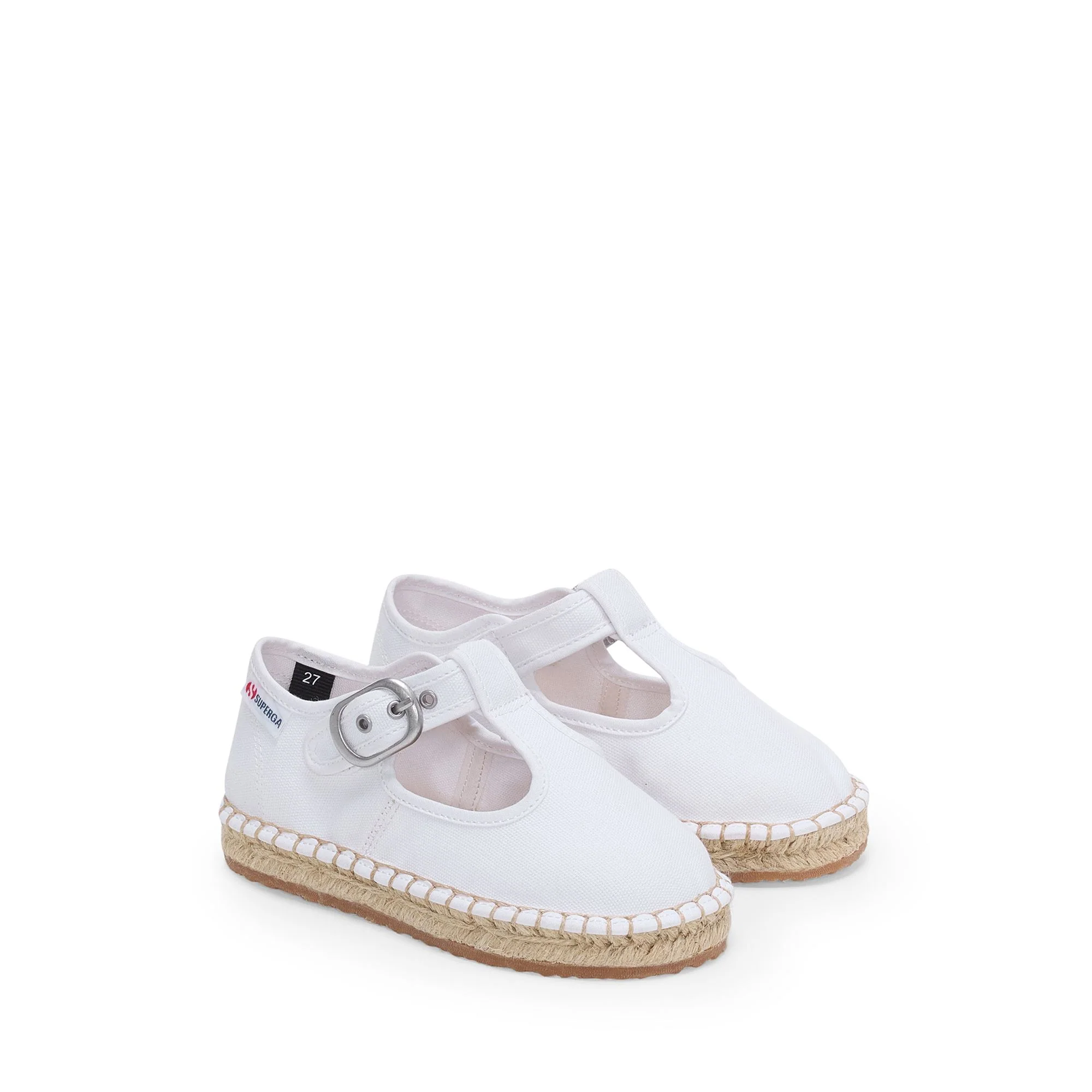 3010 MARY JANE KIDS ESPADRILLAS - Espadrilles - Low Heel - Girl - White-Natural - Image 2