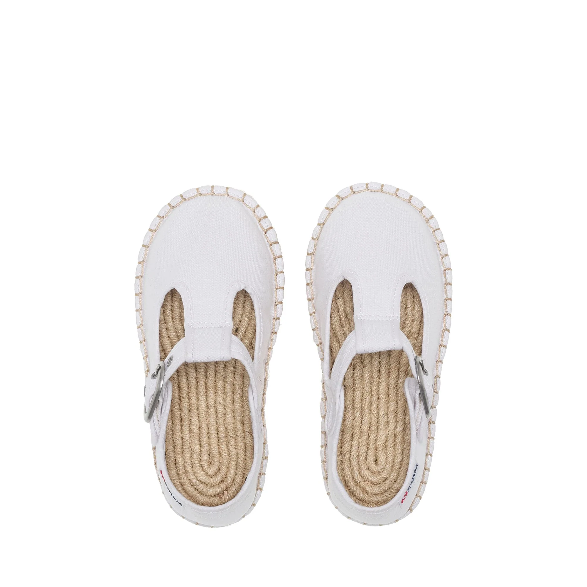 3010 MARY JANE KIDS ESPADRILLAS - Espadrilles - Low Heel - Girl - White-Natural - Image 4