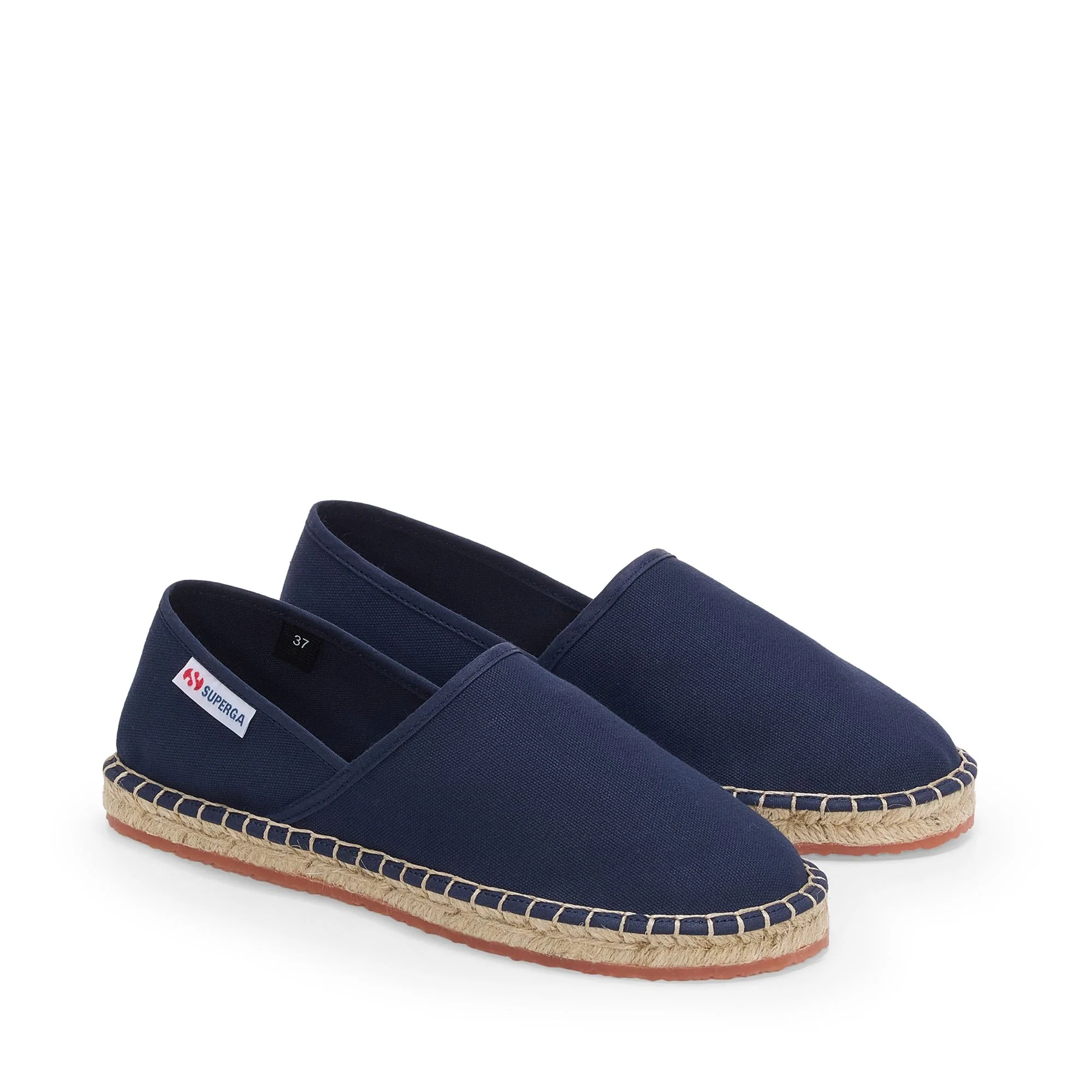 3009 CANVAS ESPADRILLA - Espadrilles - Low Heel - Unisex - Blue Navy-Natural - Image 2