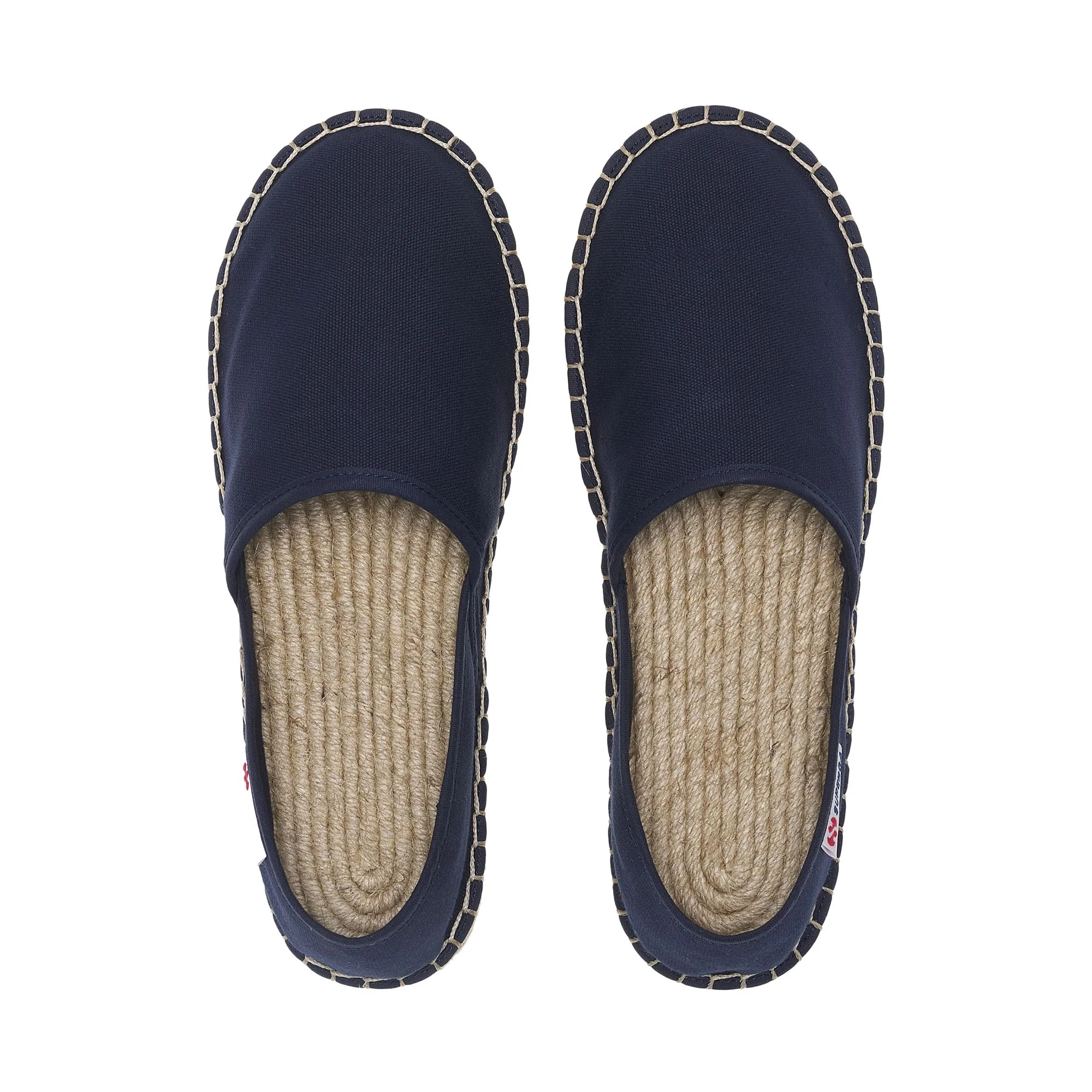 3009 CANVAS ESPADRILLA - Espadrilles - Low Heel - Unisex - Blue Navy-Natural - Image 4
