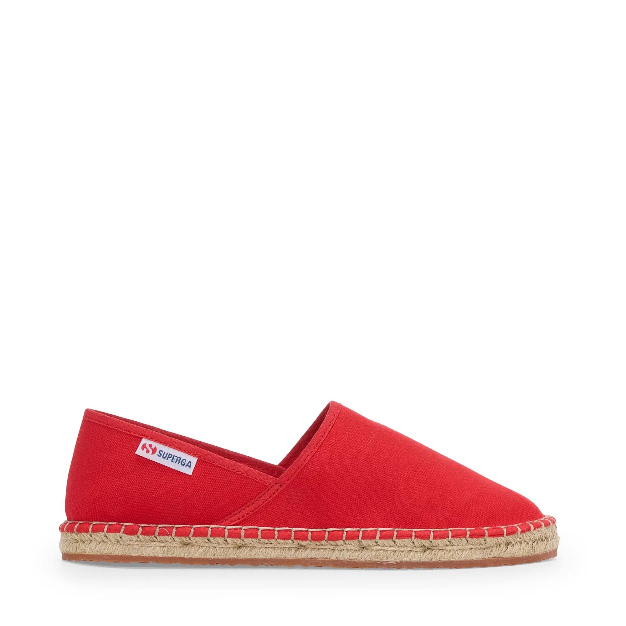 3009 CANVAS ESPADRILLA - Espadrilles - Low Heel - Unisex - Red-Natural