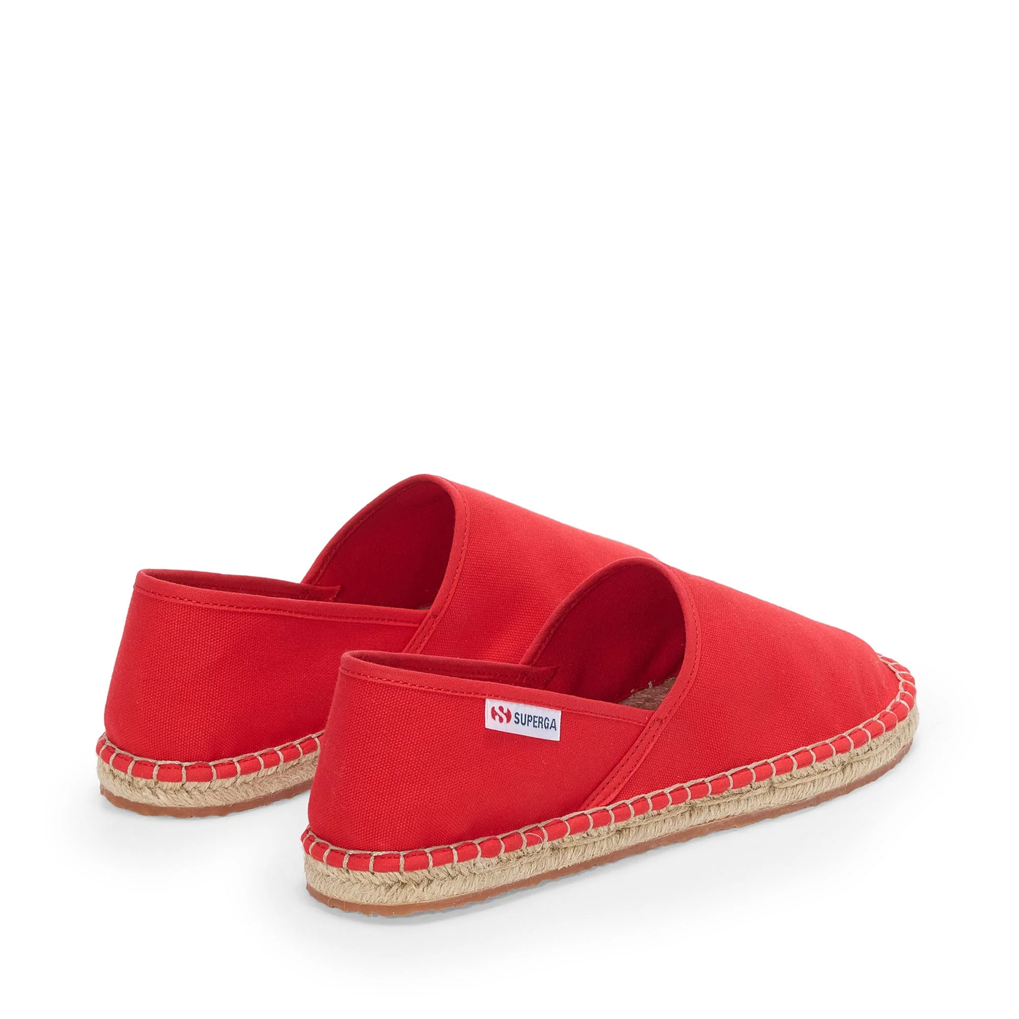 3009 CANVAS ESPADRILLA - Espadrilles - Low Heel - Unisex - Red-Natural - Image 3