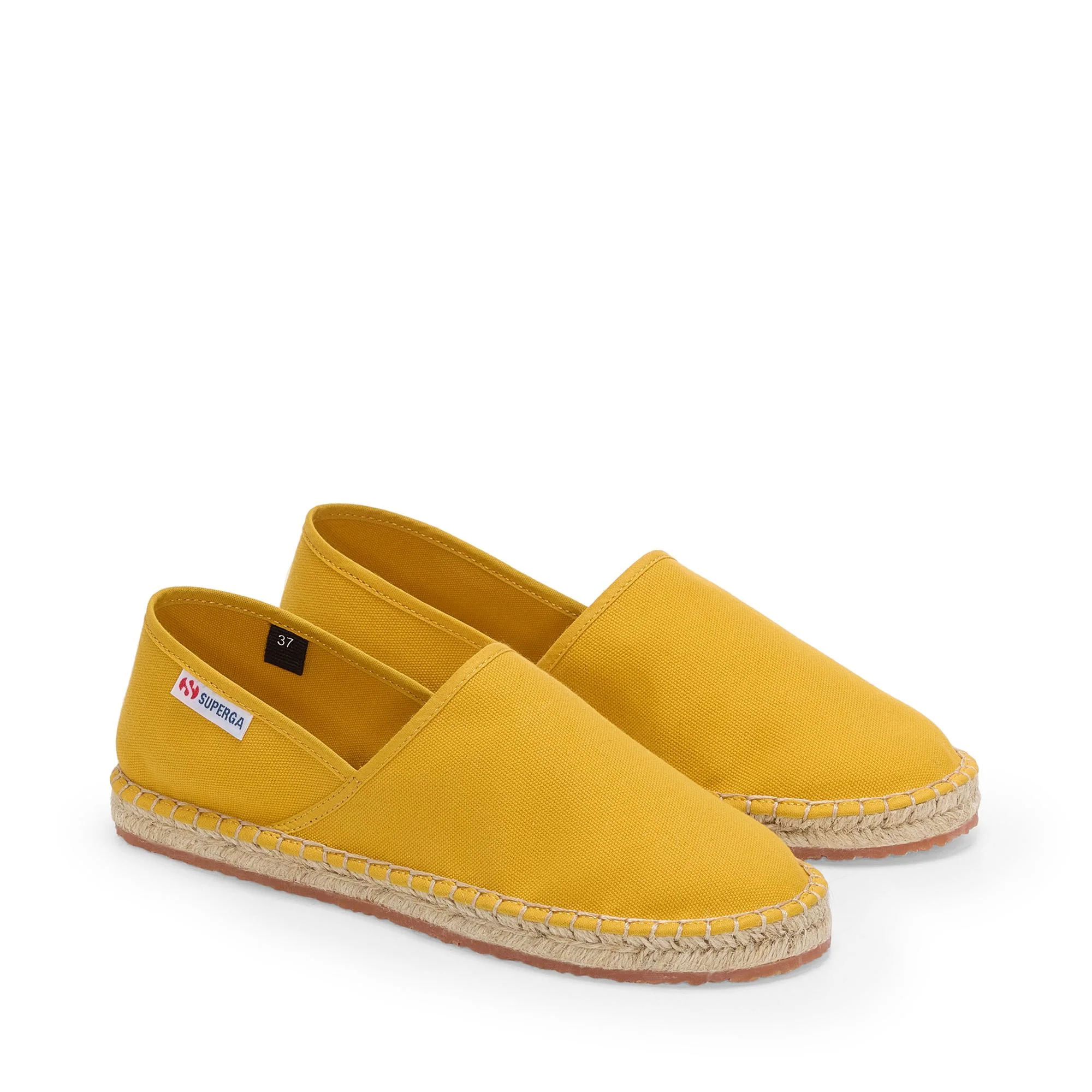 3009 CANVAS ESPADRILLA - Espadrilles - Low Heel - Unisex - Yellow Mango-Natural - Image 2