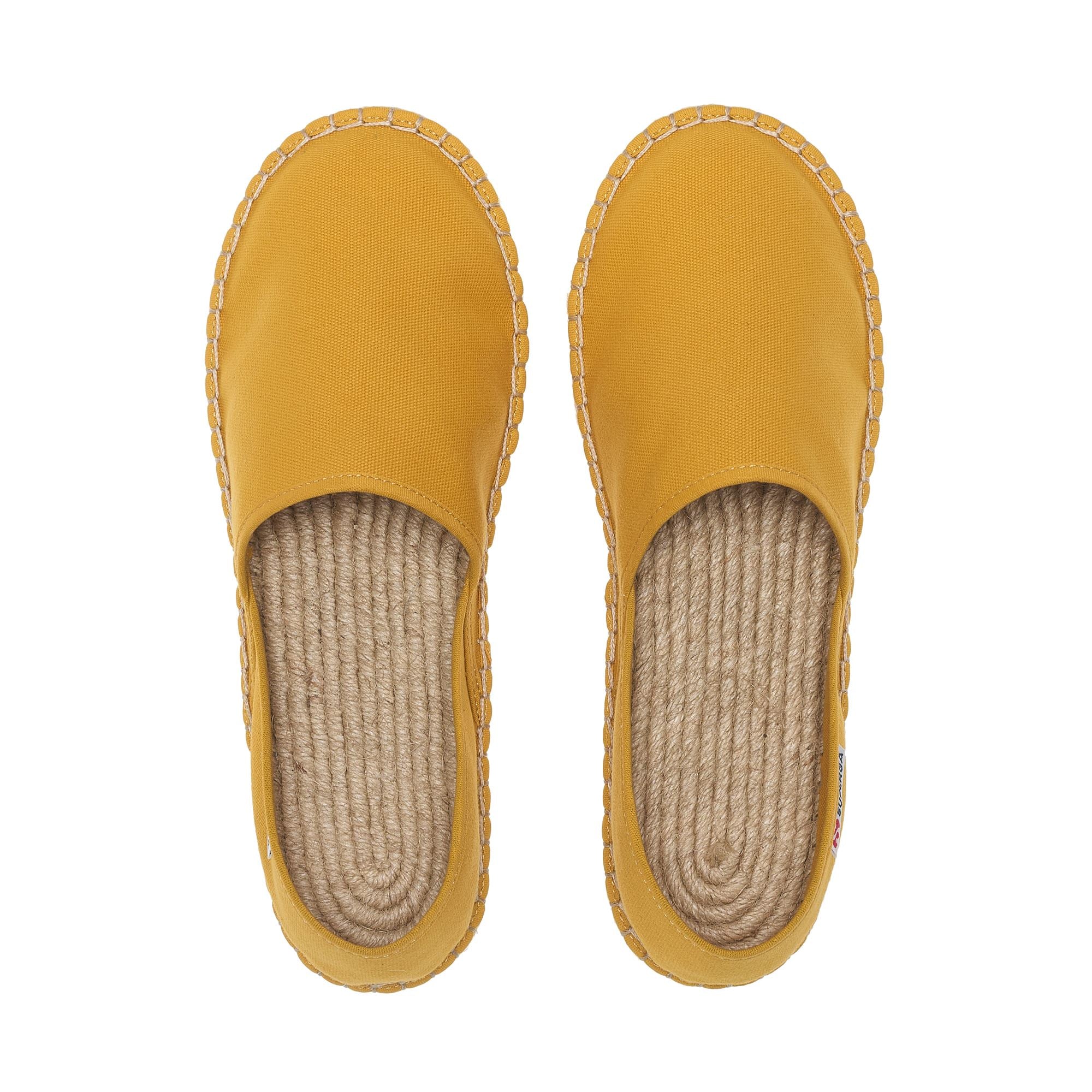 3009 CANVAS ESPADRILLA - Espadrilles - Low Heel - Unisex - Yellow Mango-Natural - Image 4