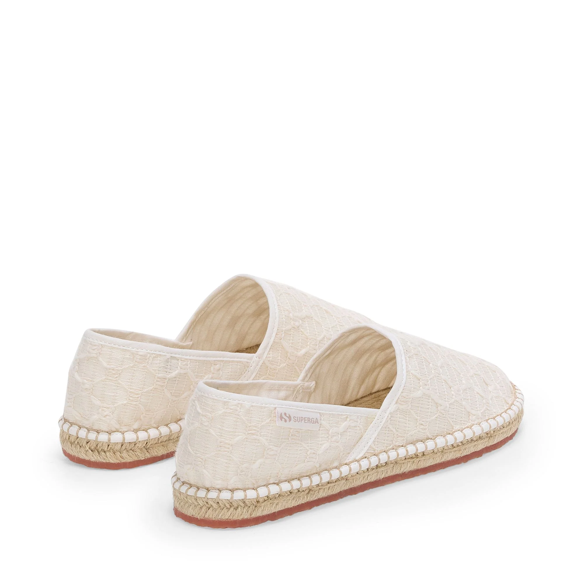 3009 CROCHET ROPE - Espadrilles - Low Heel - Woman - White Avorio Natural - Image 3