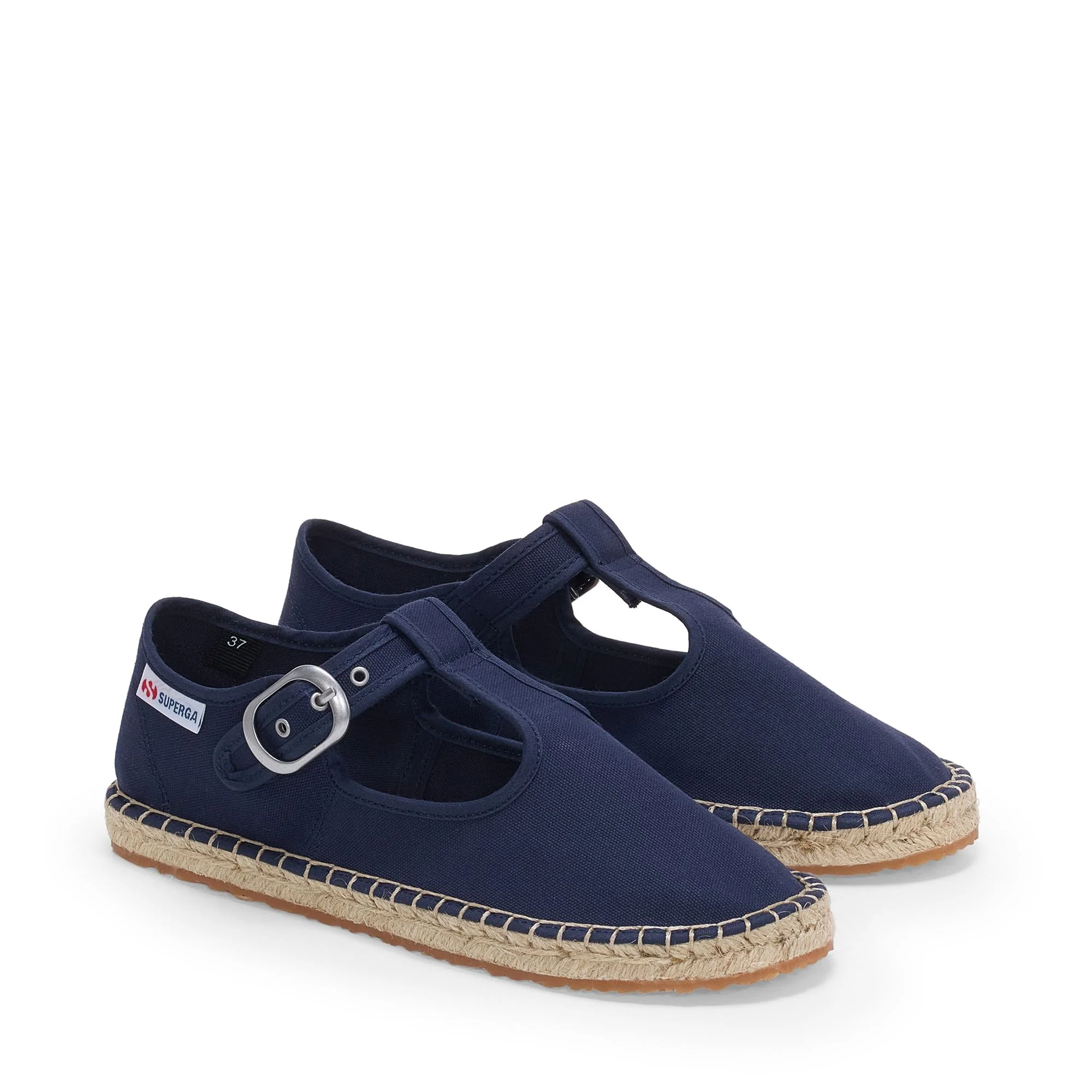 3010 MARY JANE ESPADRILLAS - Espadrilles - Low Heel - Woman - Blue Navy-Natural - Image 2