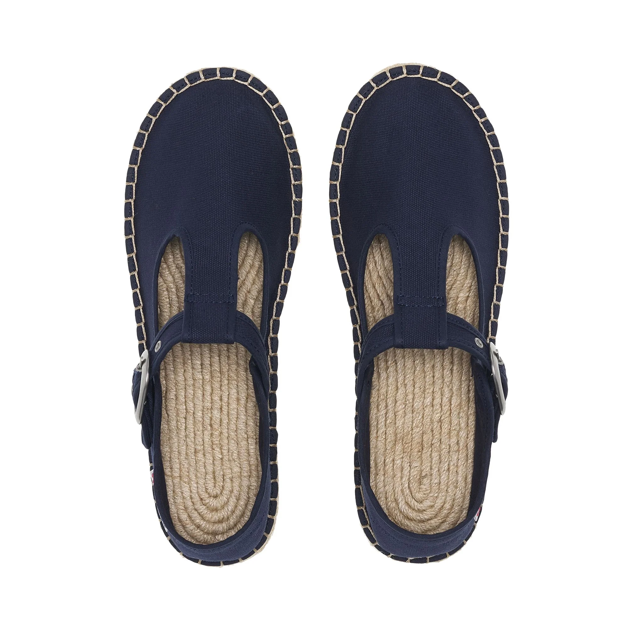 3010 MARY JANE ESPADRILLAS - Espadrilles - Low Heel - Woman - Blue Navy-Natural - Image 4