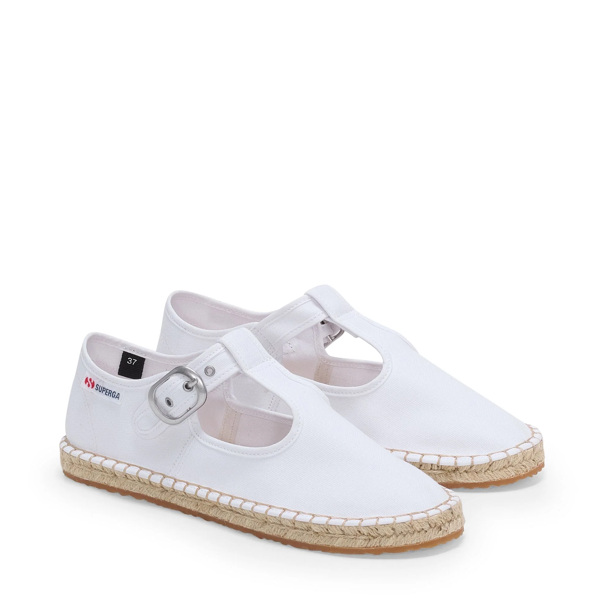 3010 MARY JANE ESPADRILLAS - Espadrilles - Low Heel - Woman - White-Natural - Image 2