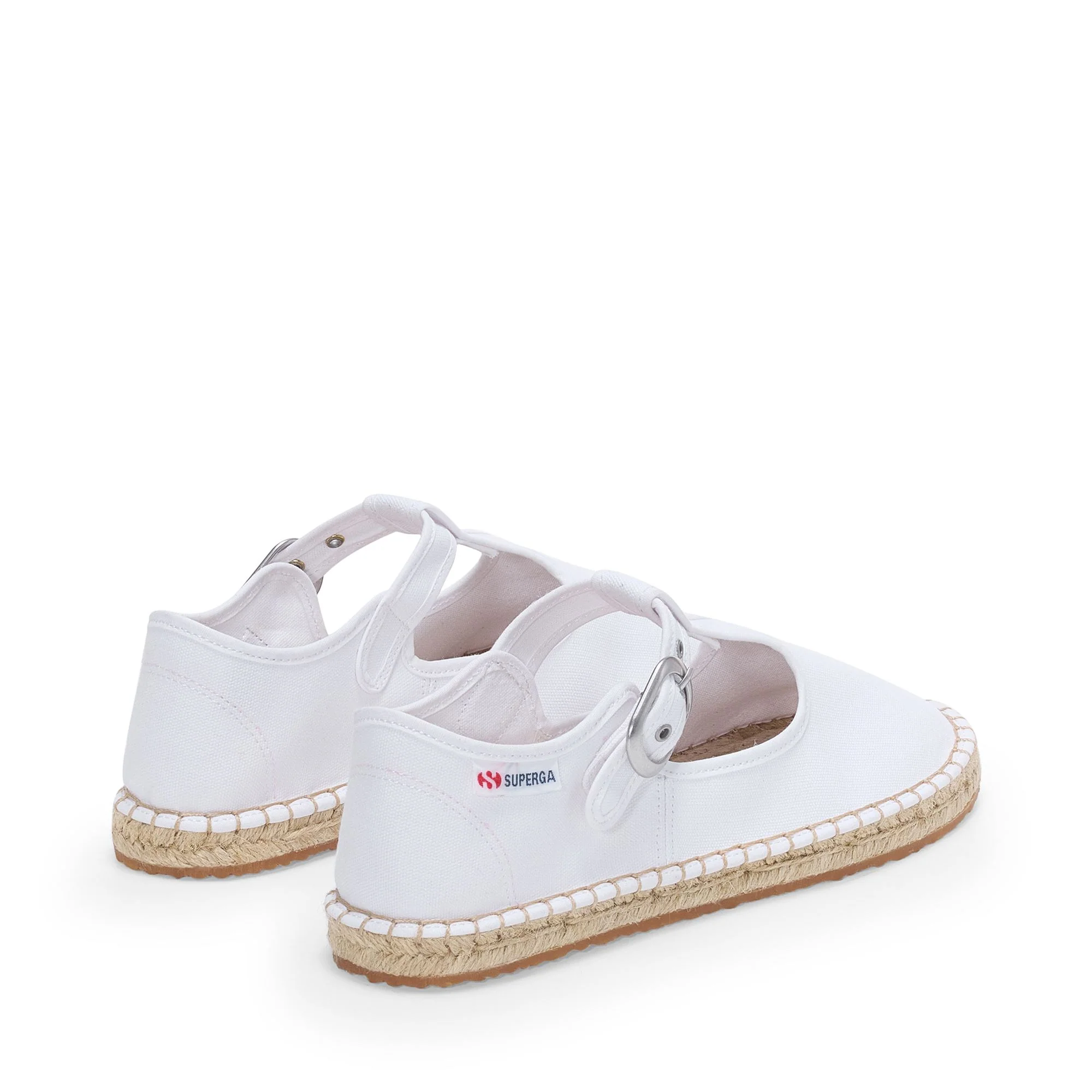 3010 MARY JANE ESPADRILLAS - Espadrilles - Low Heel - Woman - White-Natural - Image 3