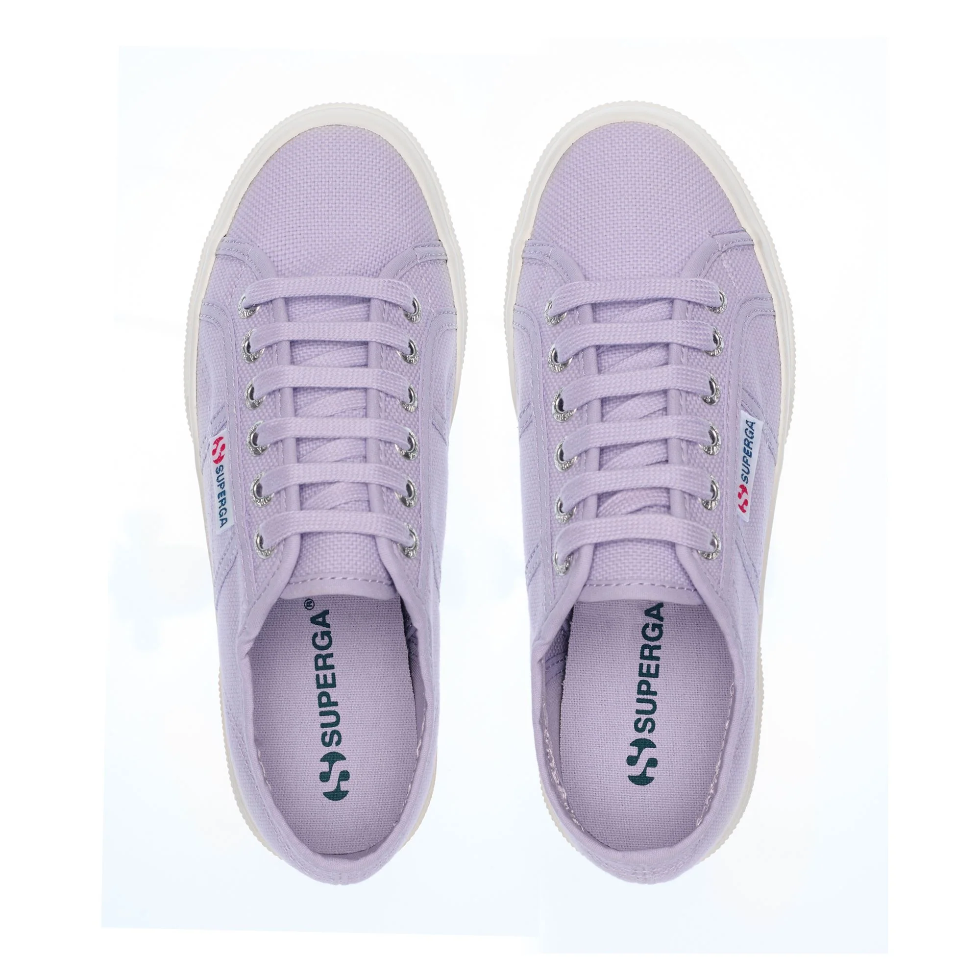 2740 PLATFORM - Lady Shoes - Wedge - Unisex - Violet Lilla-F Avorio - Image 4