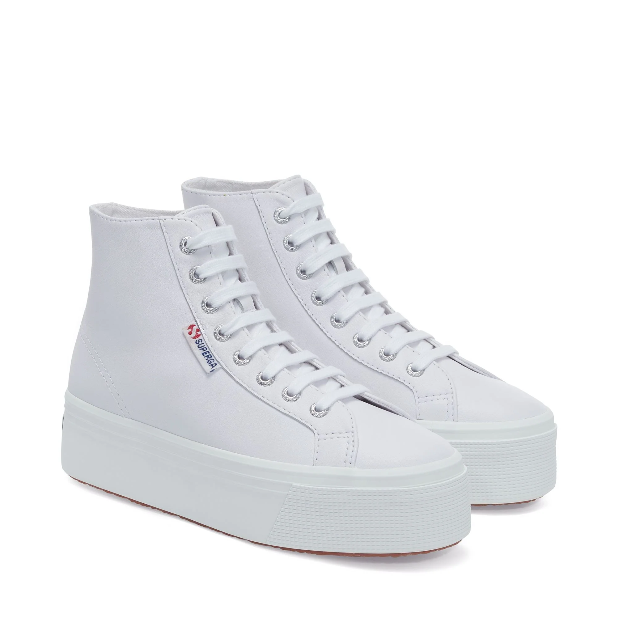 2708 HI TOP NAPPA - Lady Shoes - Wedge - Woman - Optical White - Image 2