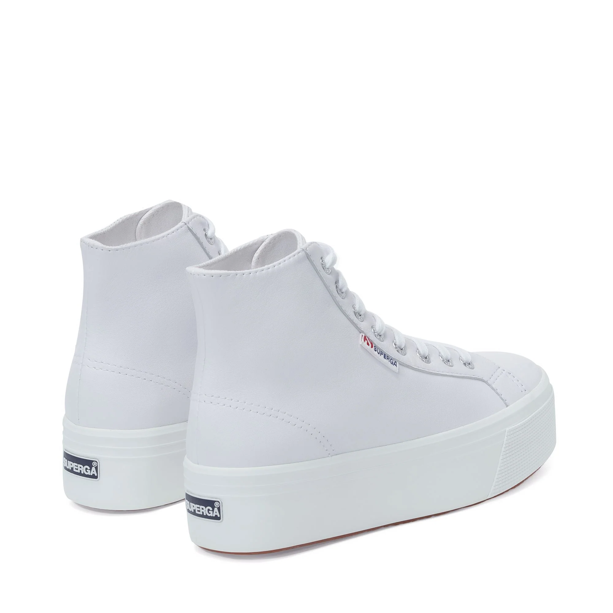 2708 HI TOP NAPPA - Lady Shoes - Wedge - Woman - Optical White - Image 3