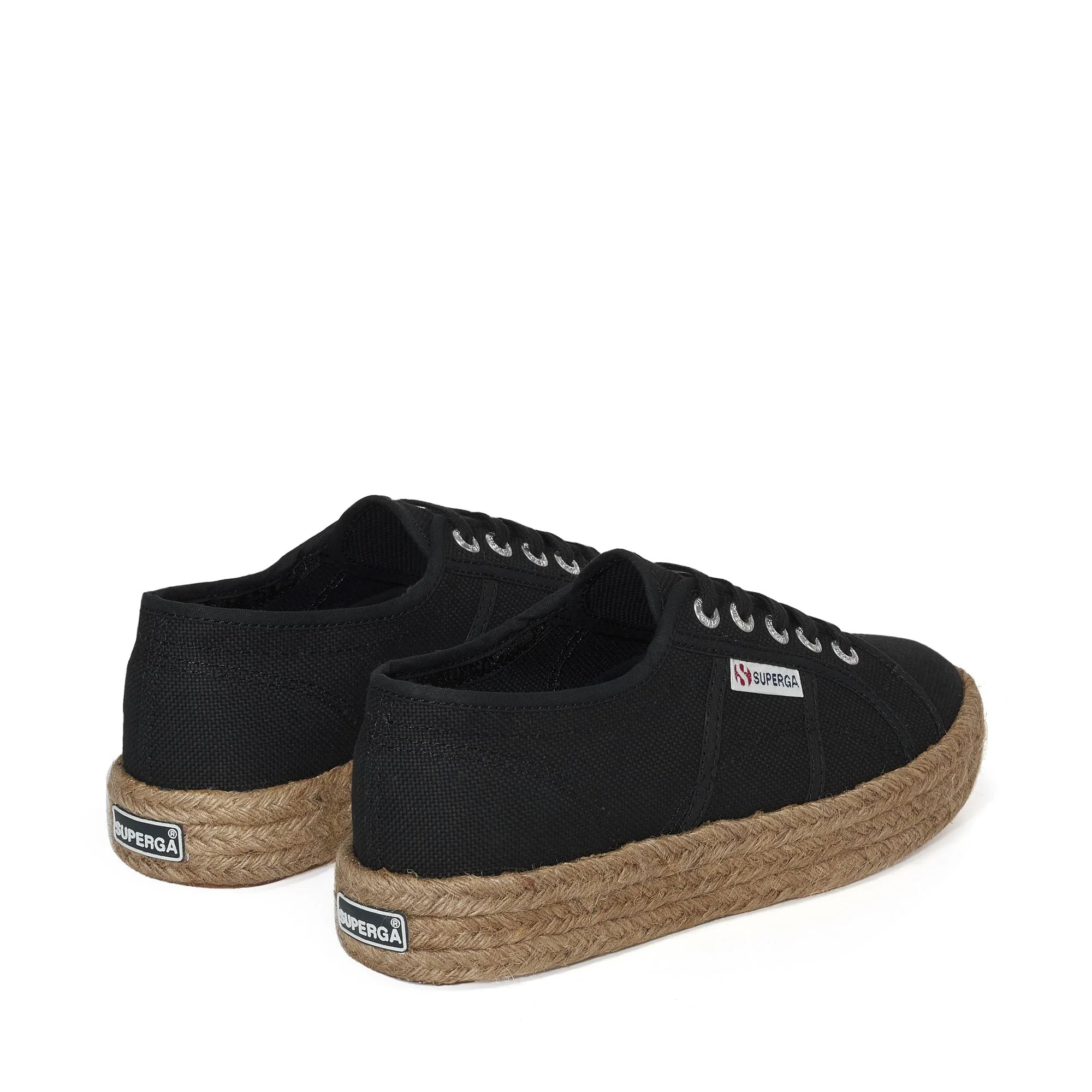 2730 ROPE - Lady Shoes - Wedge - Woman - Black - Image 3