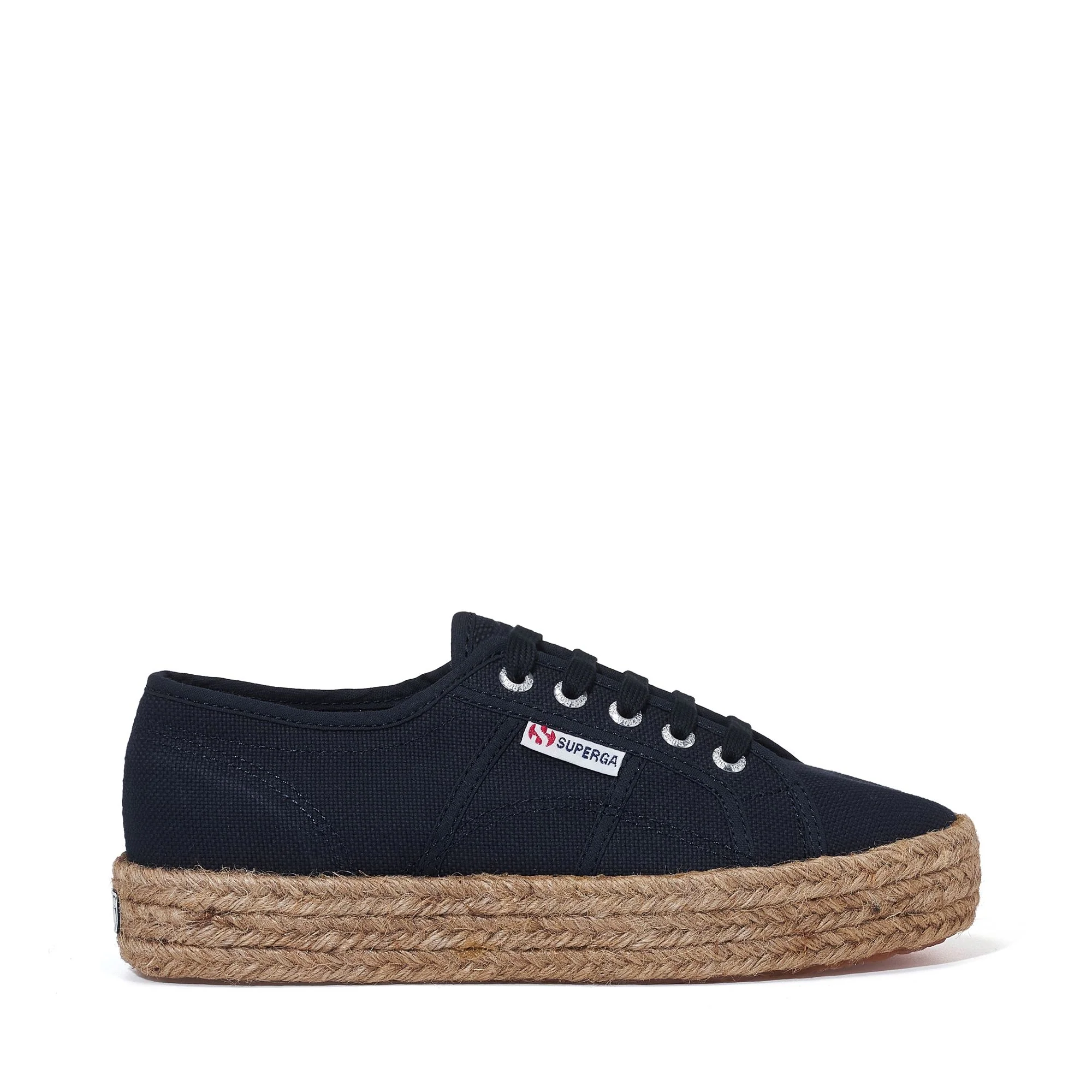 2730 ROPE - Lady Shoes - Wedge - Woman - Blue Navy