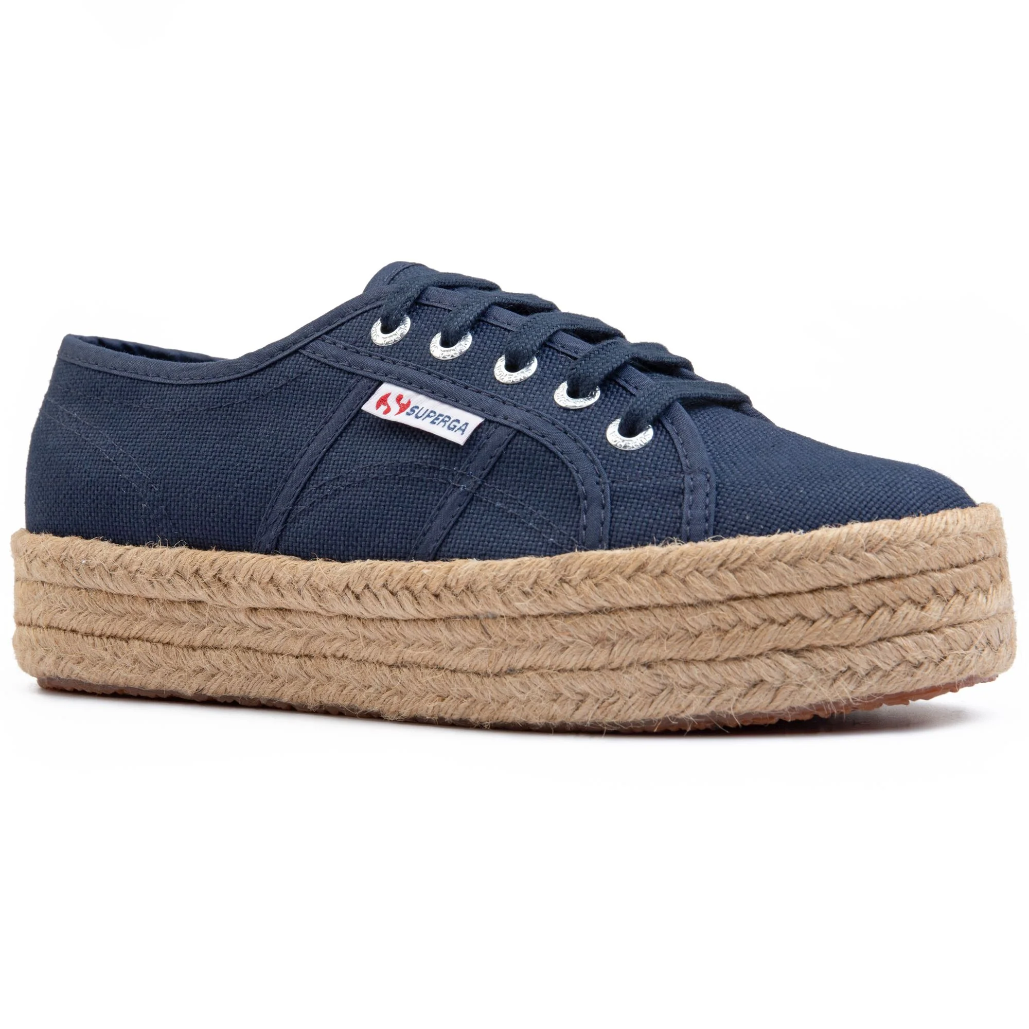 2730 ROPE - Lady Shoes - Wedge - Woman - Blue Navy - Image 7