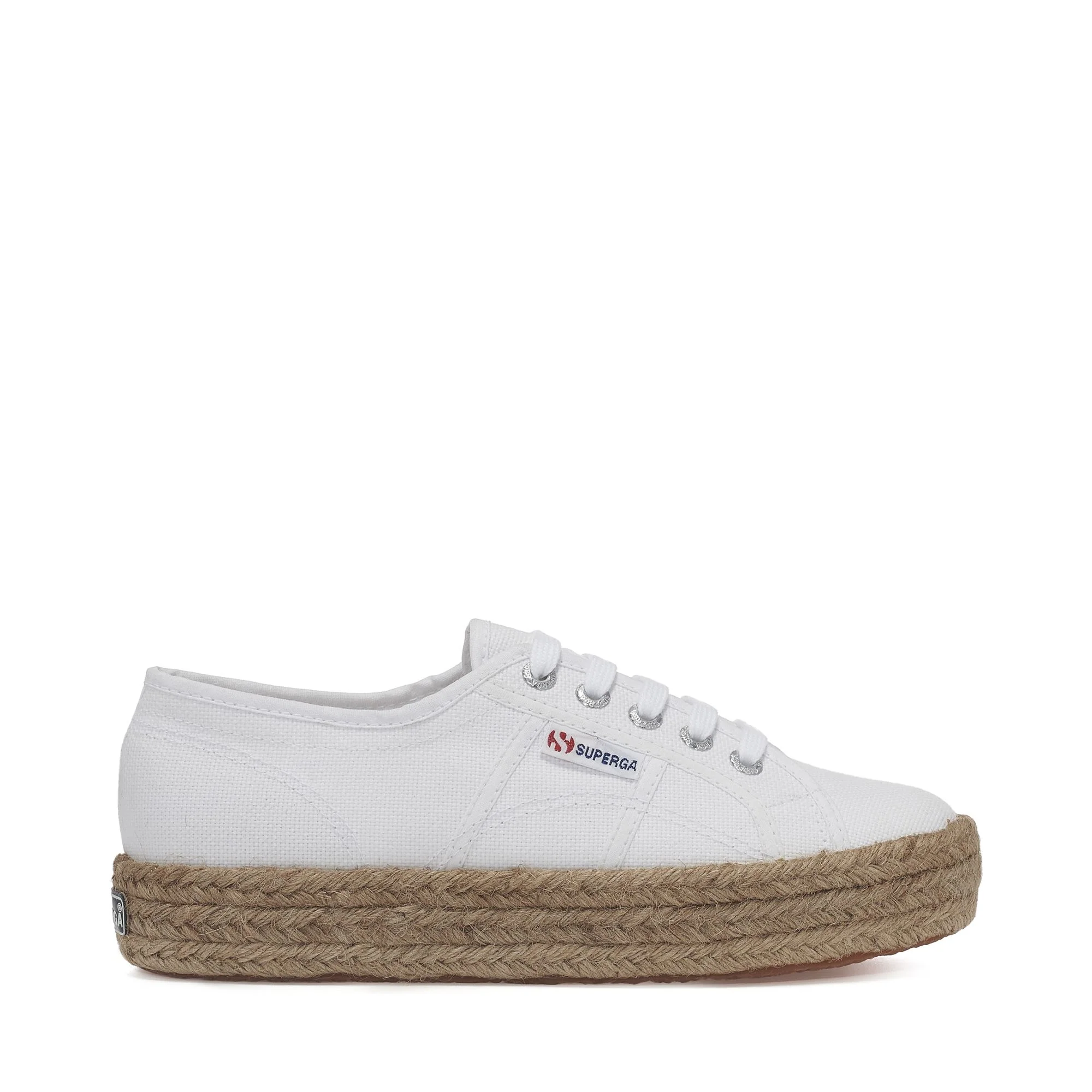 2730 ROPE - Lady Shoes - Wedge - Woman - White