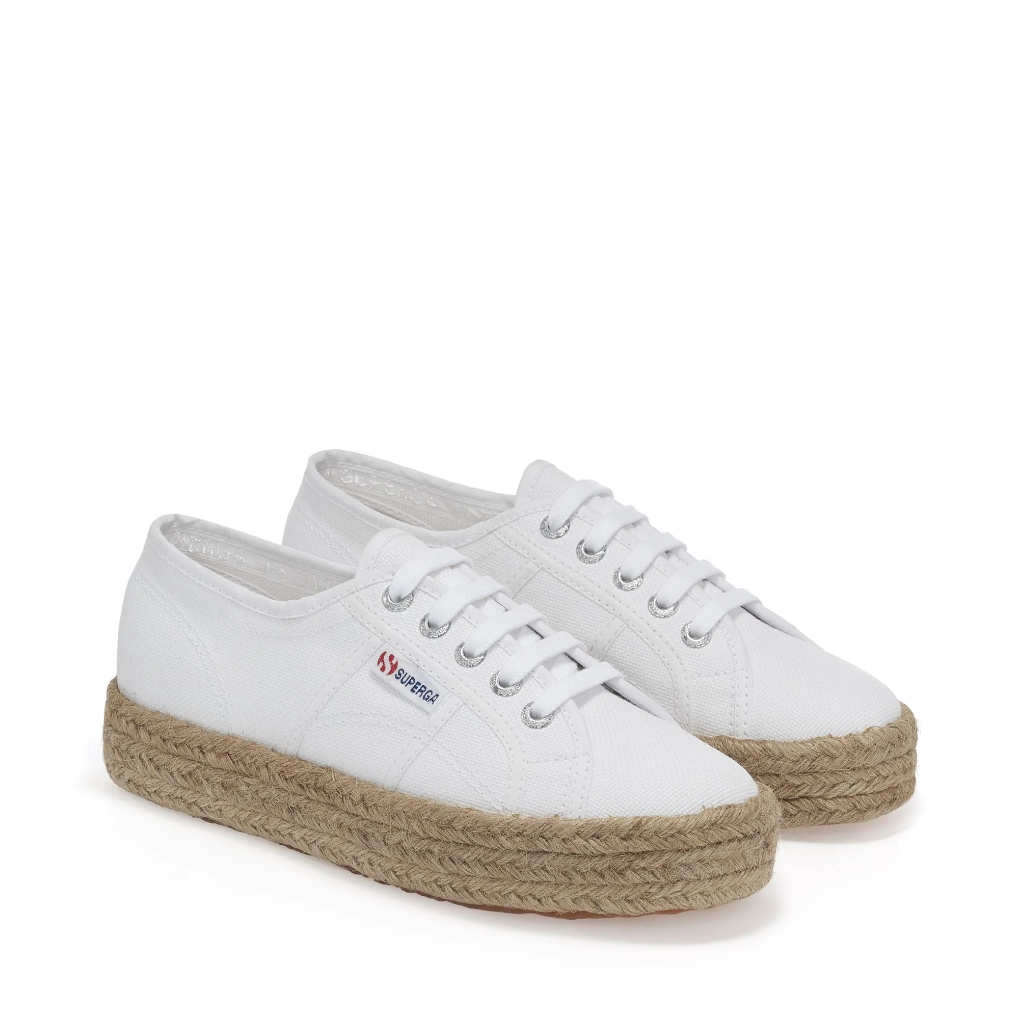 2730 ROPE - Lady Shoes - Wedge - Woman - White - Image 2