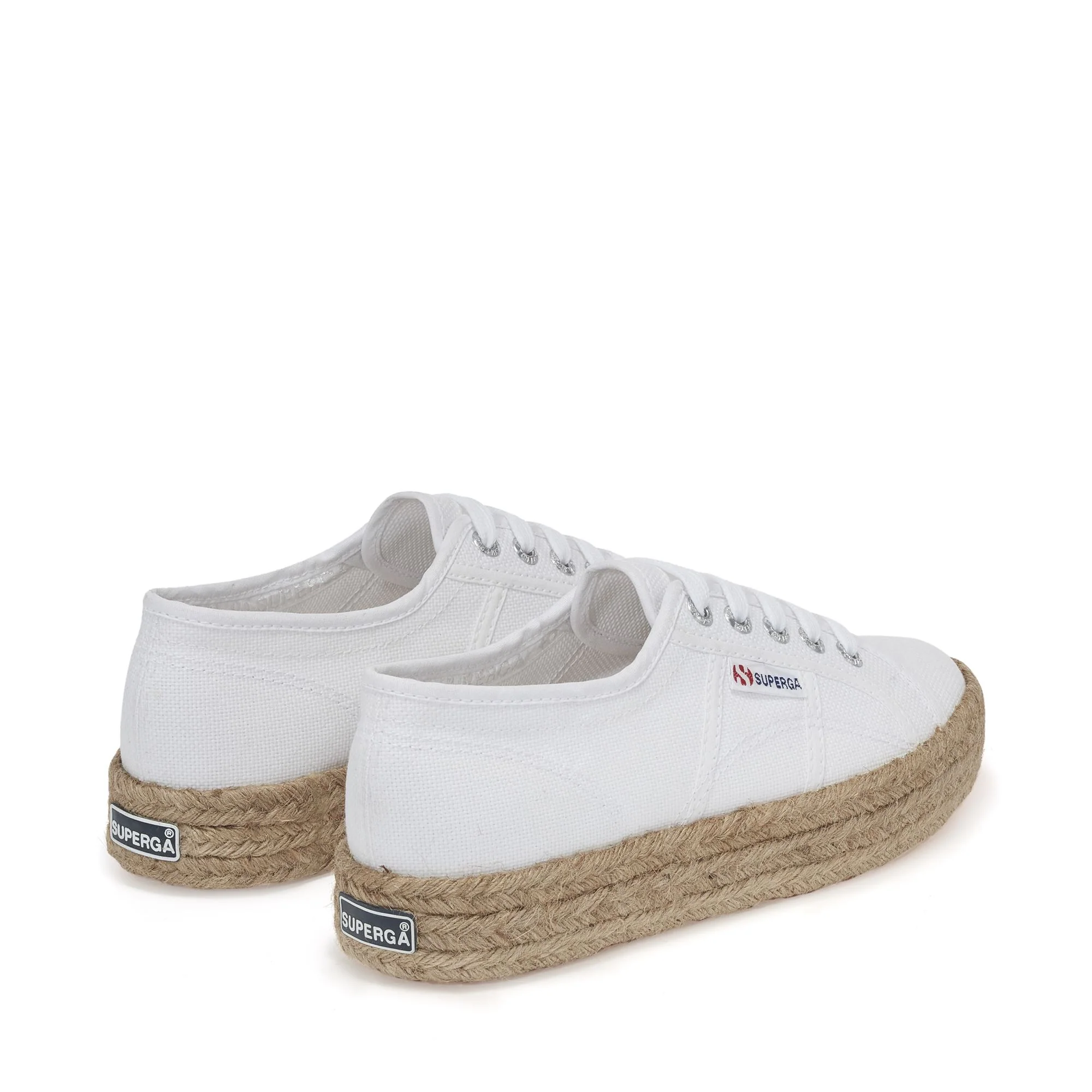 2730 ROPE - Lady Shoes - Wedge - Woman - White - Image 3