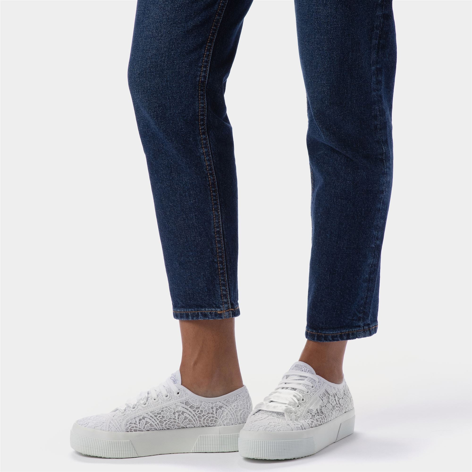 2740 FLOWER MACRAME - Lady Shoes - Wedge - Woman - Total White - Image 6