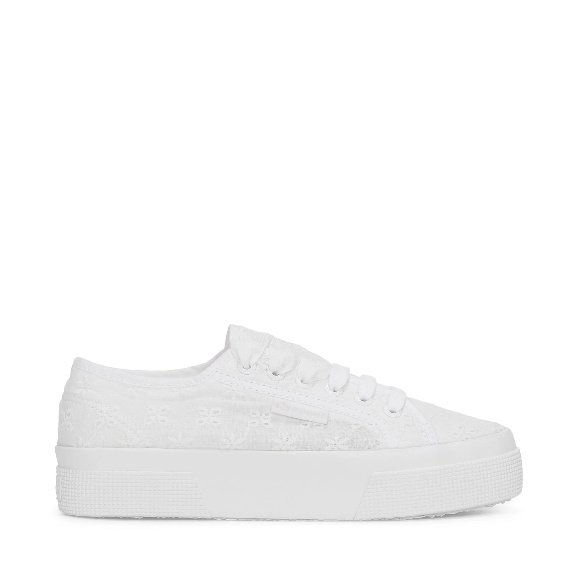 2740 FLOWER SANGALLO - Lady Shoes - Wedge - Woman - Total White