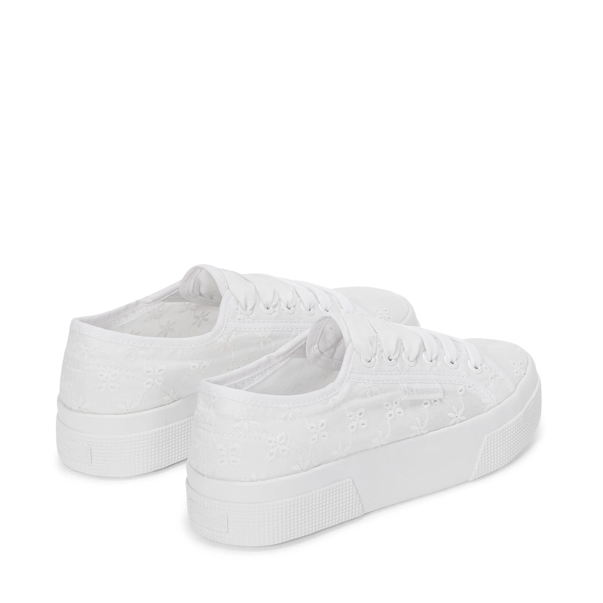 2740 FLOWER SANGALLO - Lady Shoes - Wedge - Woman - Total White - Image 3
