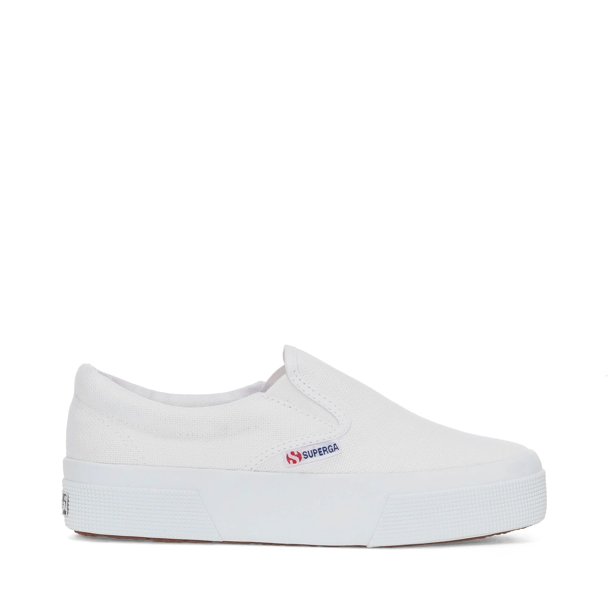 2740 PLATFORM SLIPON - Lady Shoes - Wedge - Woman - White