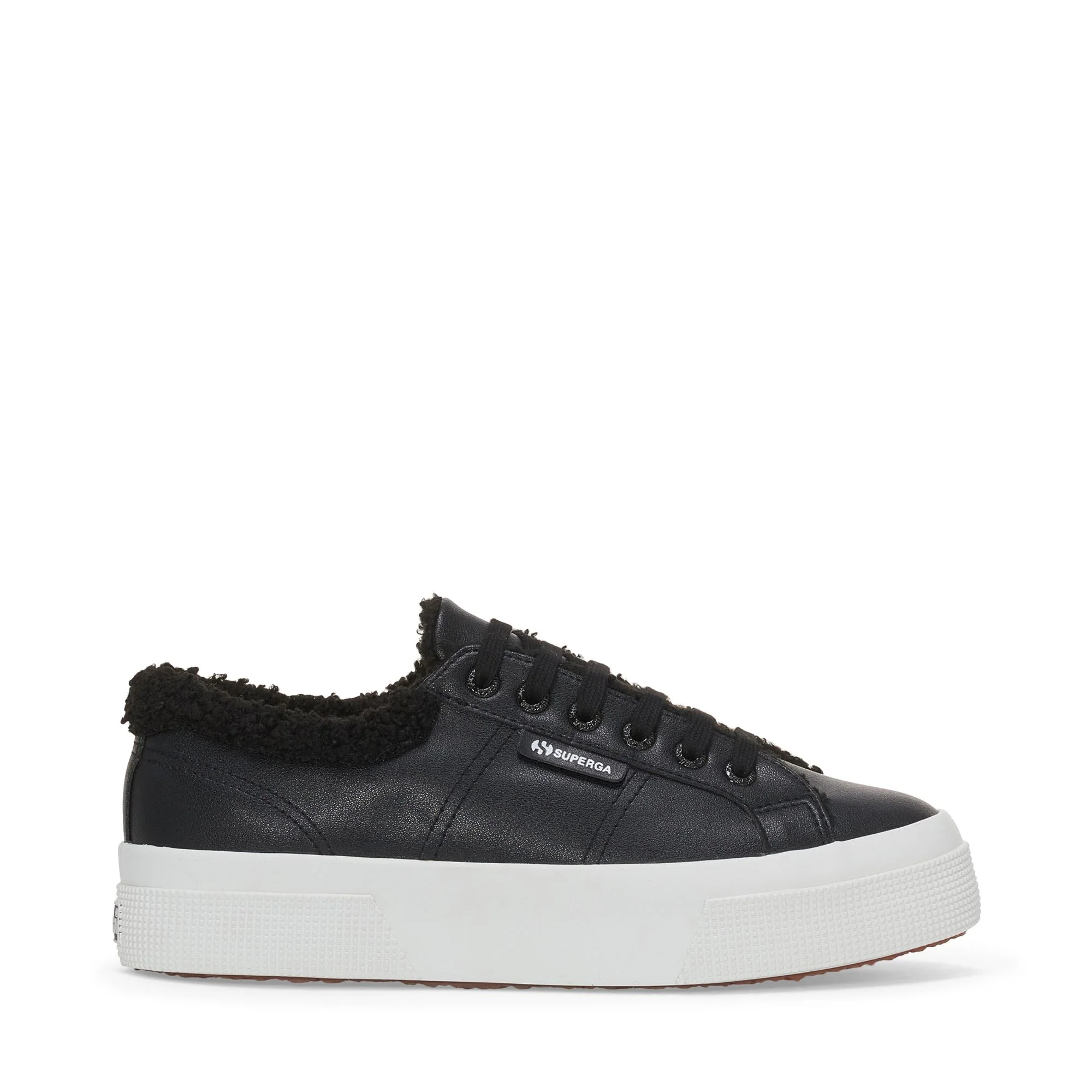 2740 PLATFORM VEGAN MATERIAL - Lady Shoes - Wedge - Woman - Black