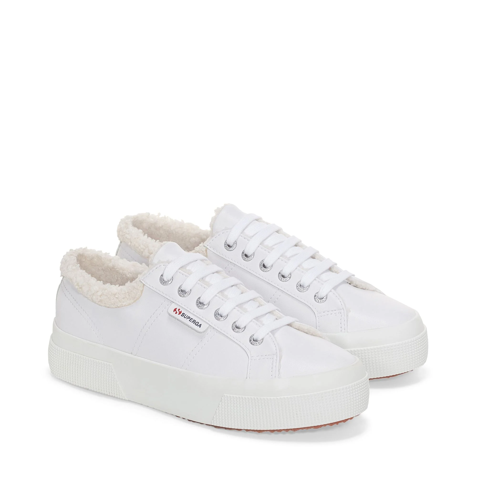 2740 PLATFORM VEGAN MATERIAL - Lady Shoes - Wedge - Woman - White Ice - Image 2