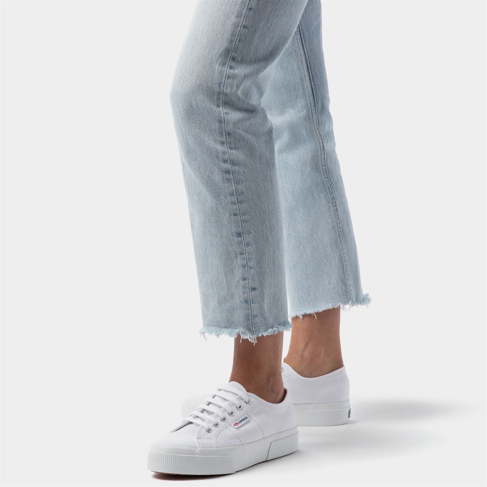 2740 PLATFORM - Lady Shoes - Wedge - Unisex - White - Image 6