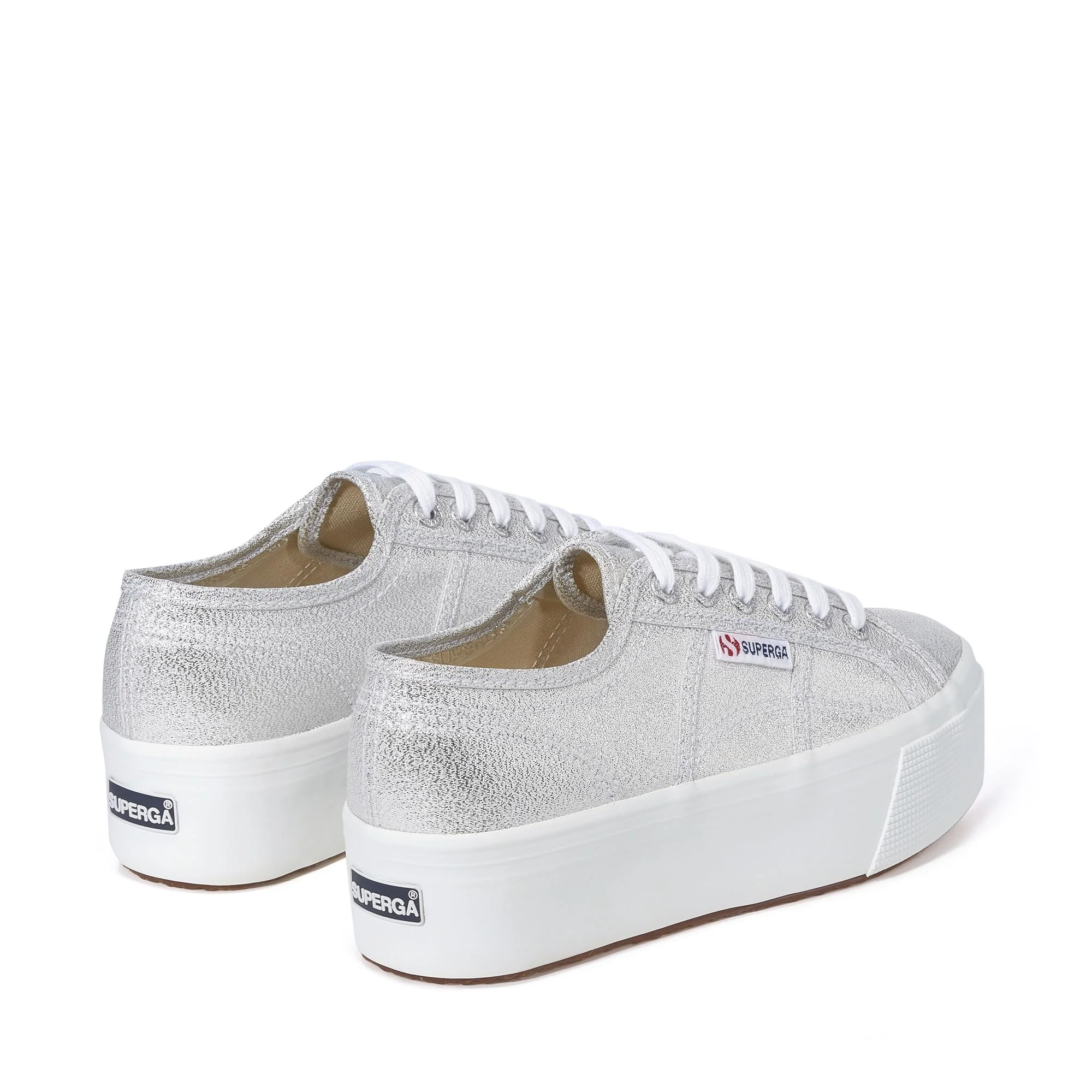 2790 PLATFORM LAME - Lady Shoes - Wedge - Woman - Grey Silver - Image 3