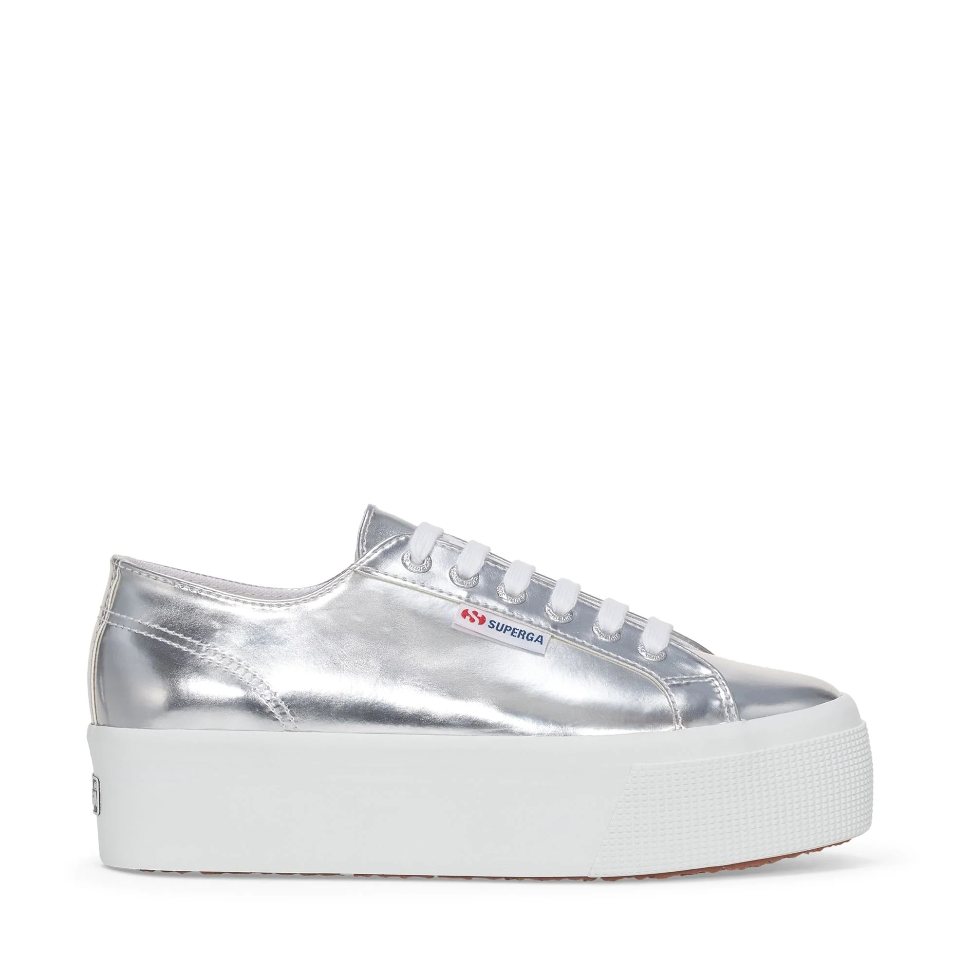 2790 MIRROR SYNTHETIC MATERIAL - Lady Shoes - Wedge - Woman - Silver