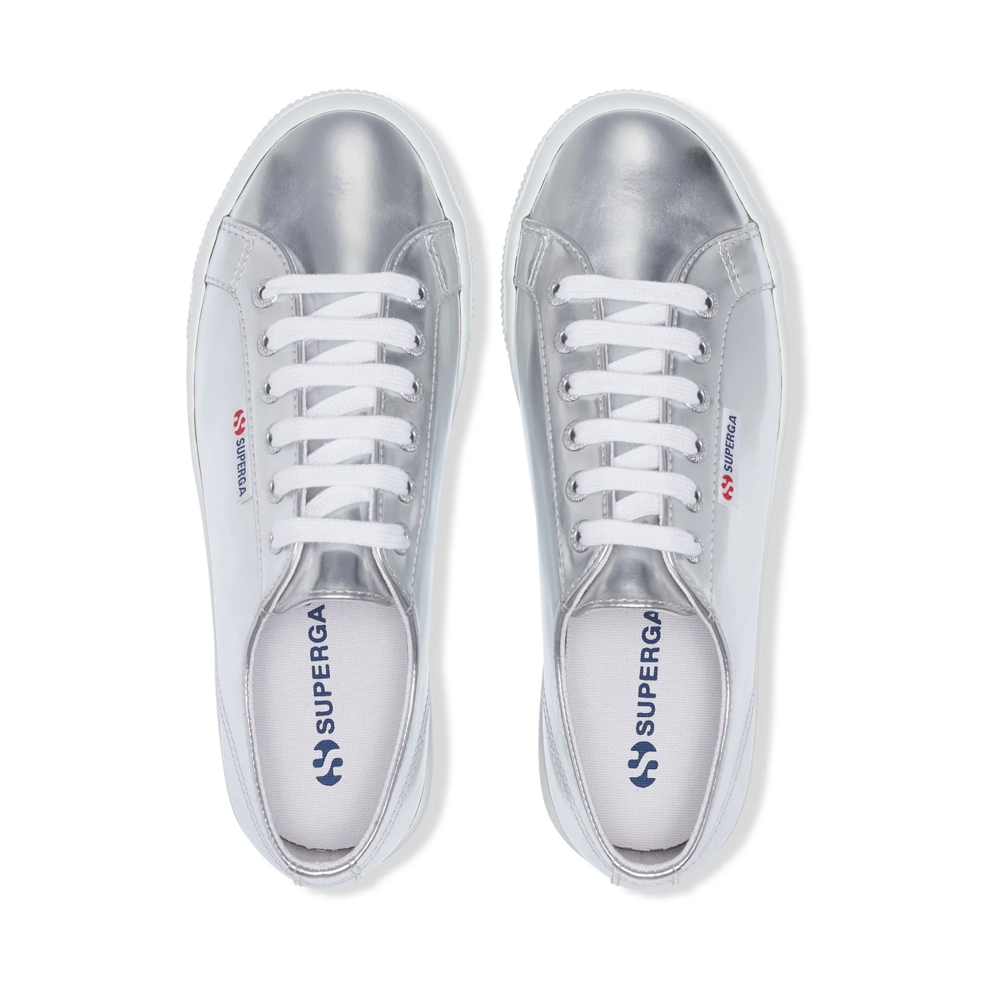 2790 MIRROR SYNTHETIC MATERIAL - Lady Shoes - Wedge - Woman - Silver - Image 4