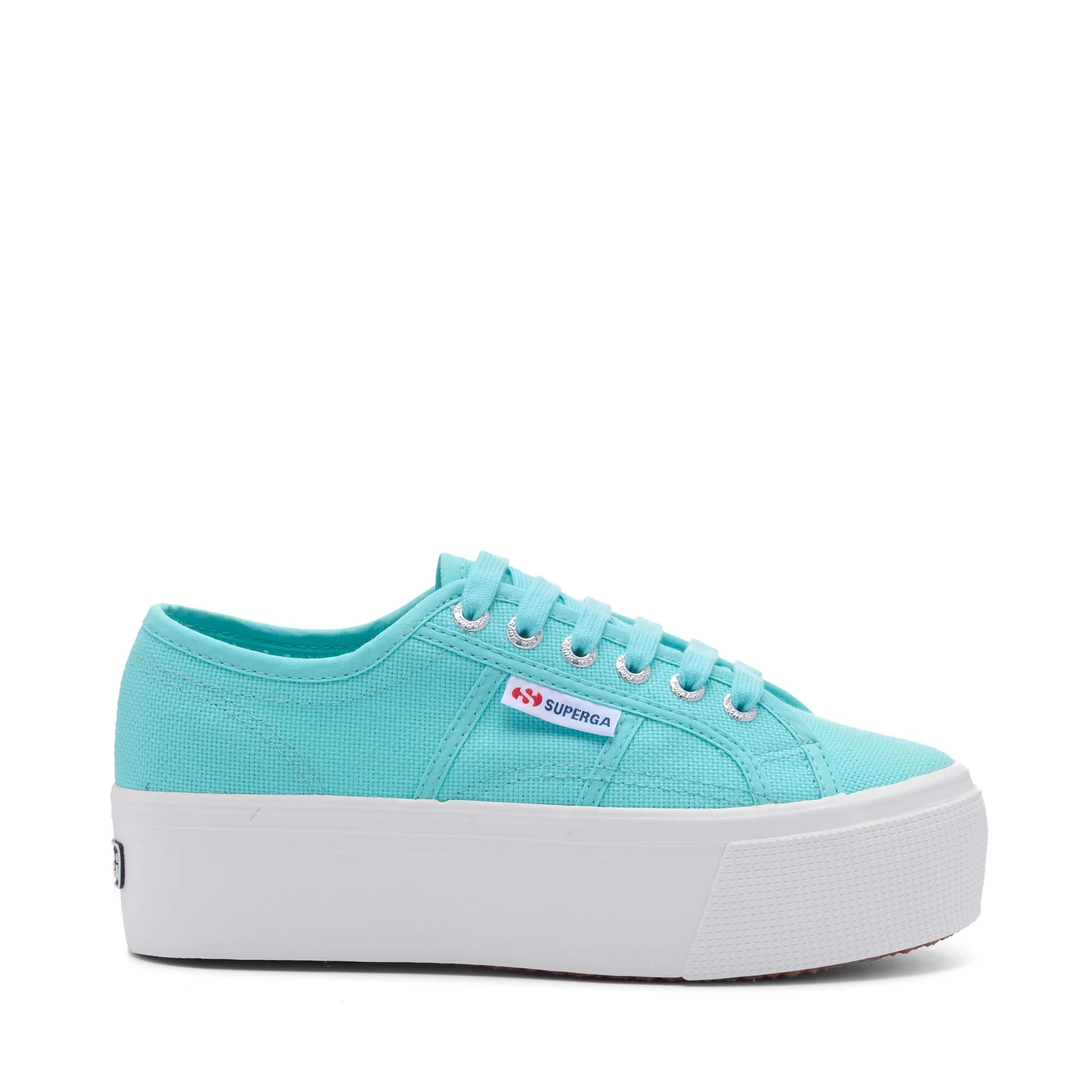 2790 PLATFORM - Lady Shoes - Wedge - Woman - Azure Turquoise-FAvorio