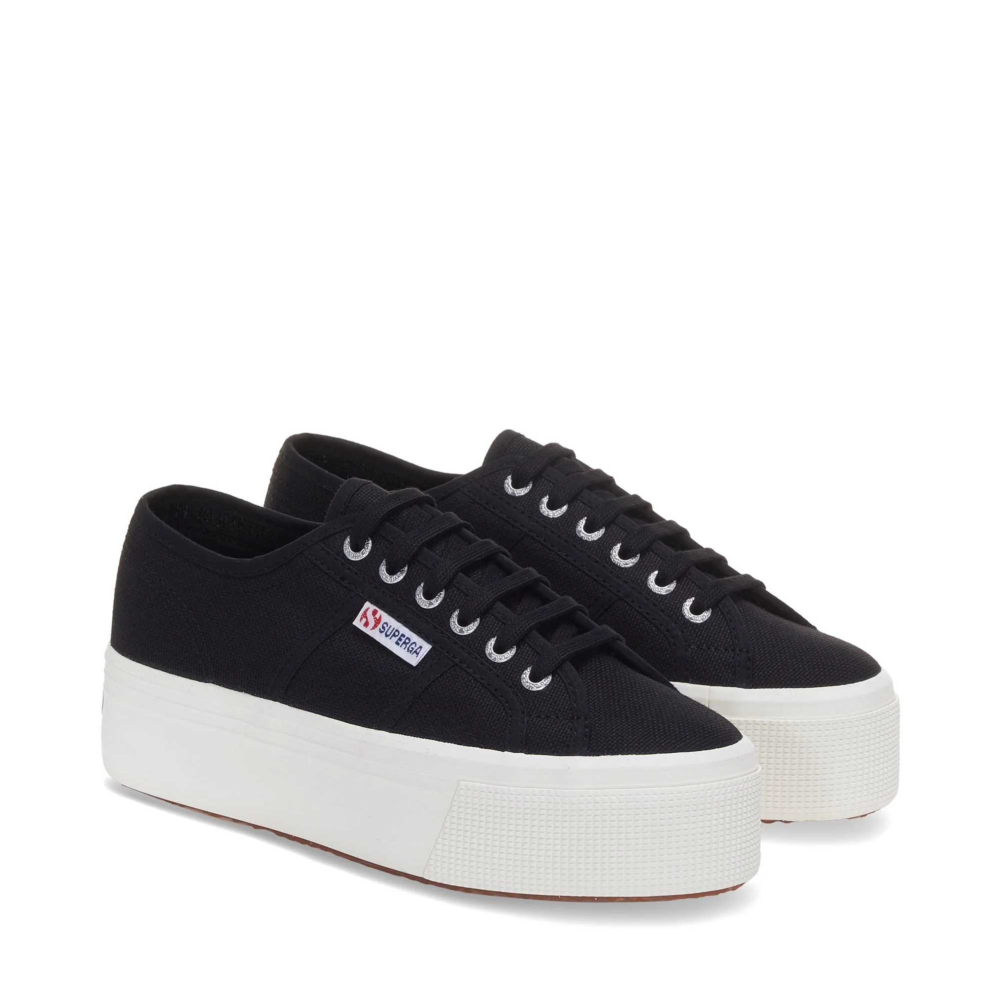 2790 PLATFORM - Lady Shoes - Wedge - Woman - Black-F Avorio - Image 2