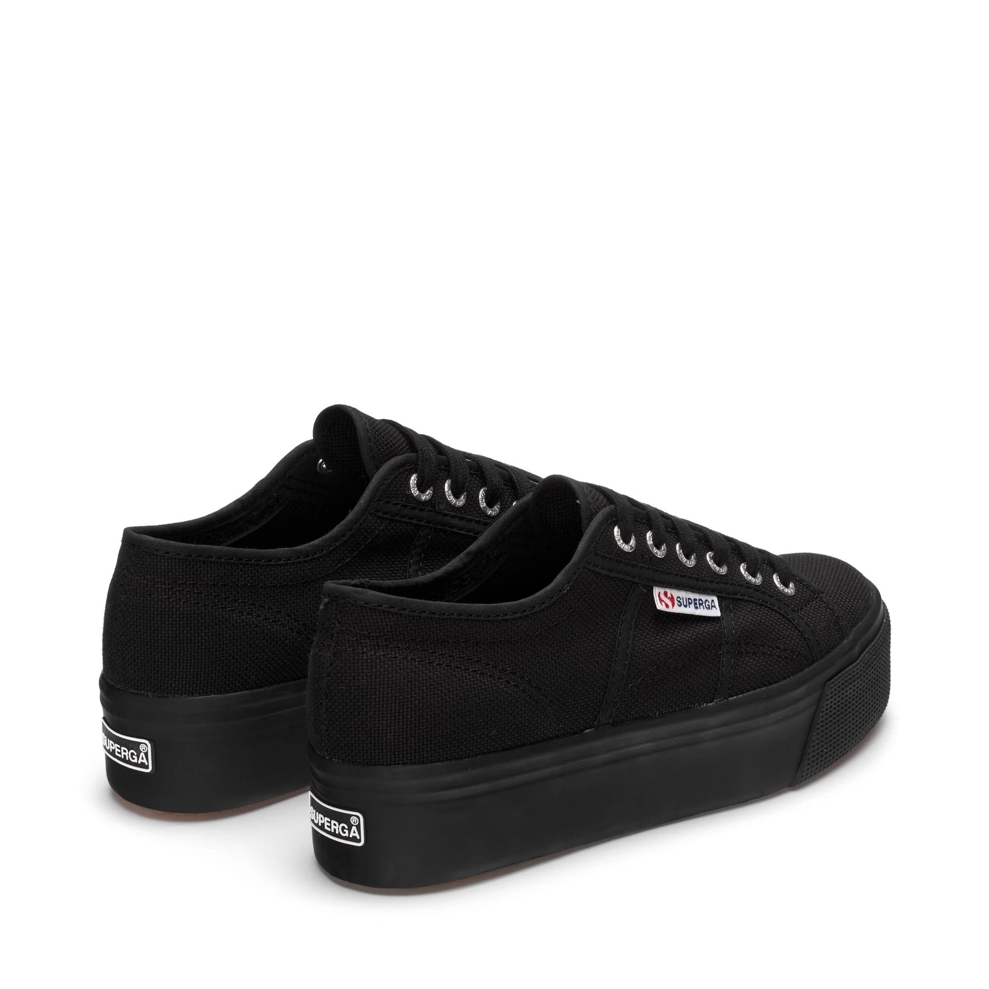 2790 PLATFORM - Lady Shoes - Wedge - Woman - Full Black-Black - Image 3