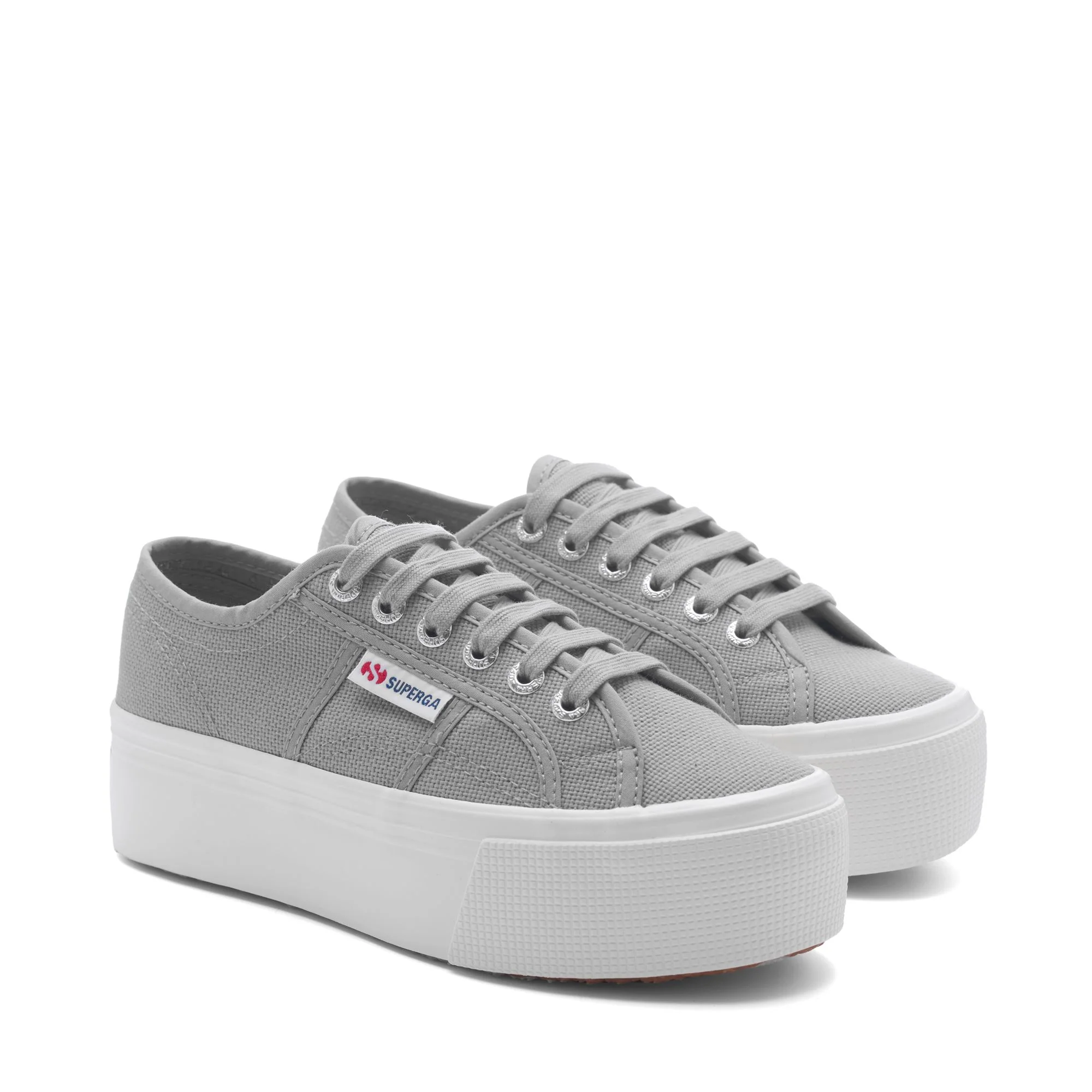 2790 PLATFORM - Lady Shoes - Wedge - Woman - Grey Md-FAvorio - Image 2