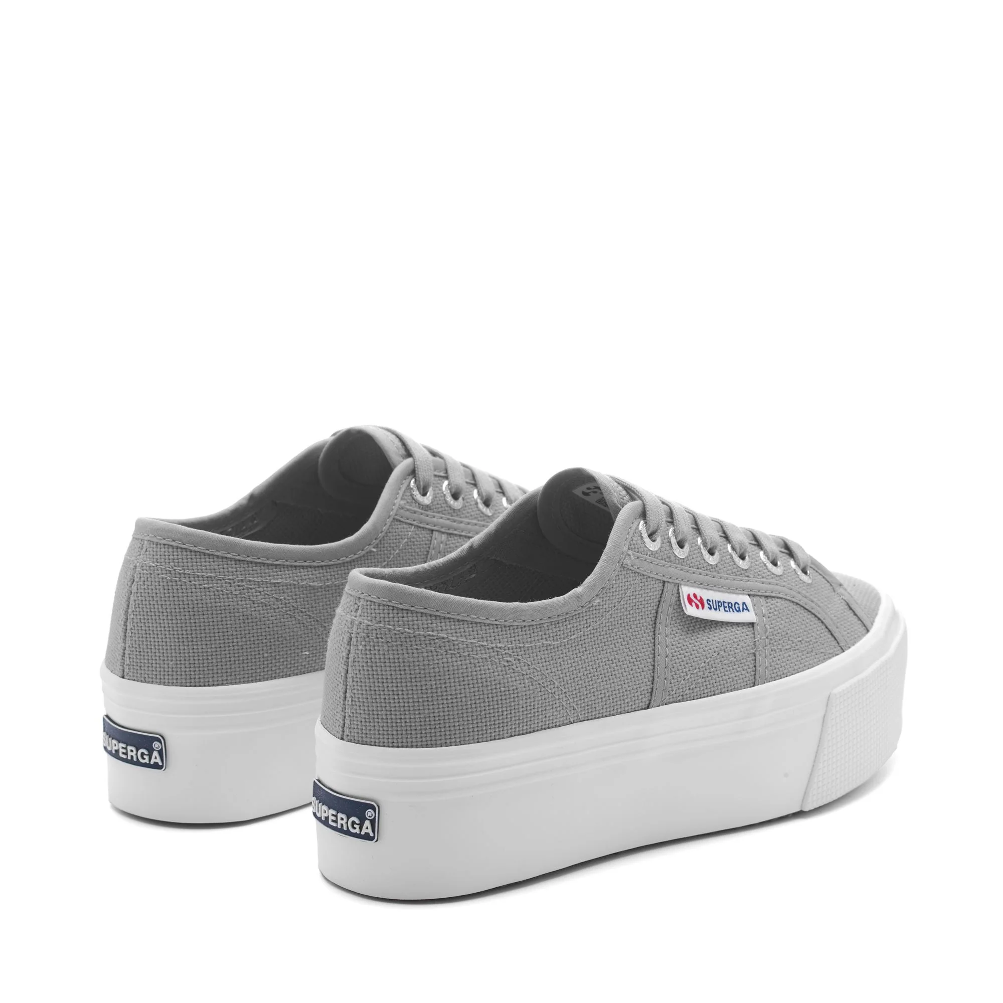 2790 PLATFORM - Lady Shoes - Wedge - Woman - Grey Md-FAvorio - Image 3